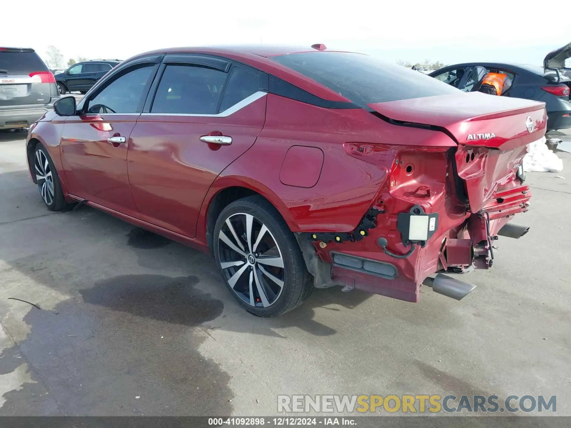 3 Photograph of a damaged car 1N4BL4FW7MN383162 NISSAN ALTIMA 2021