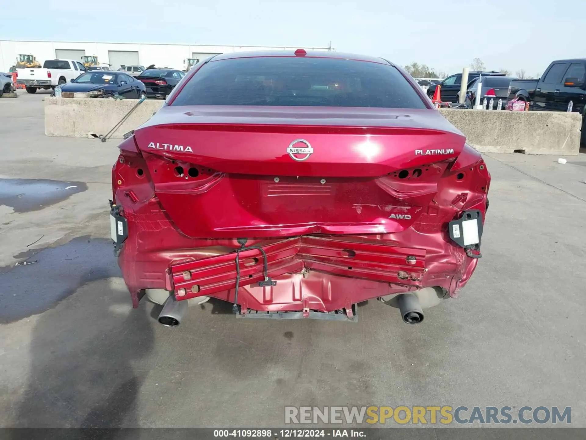 6 Photograph of a damaged car 1N4BL4FW7MN383162 NISSAN ALTIMA 2021