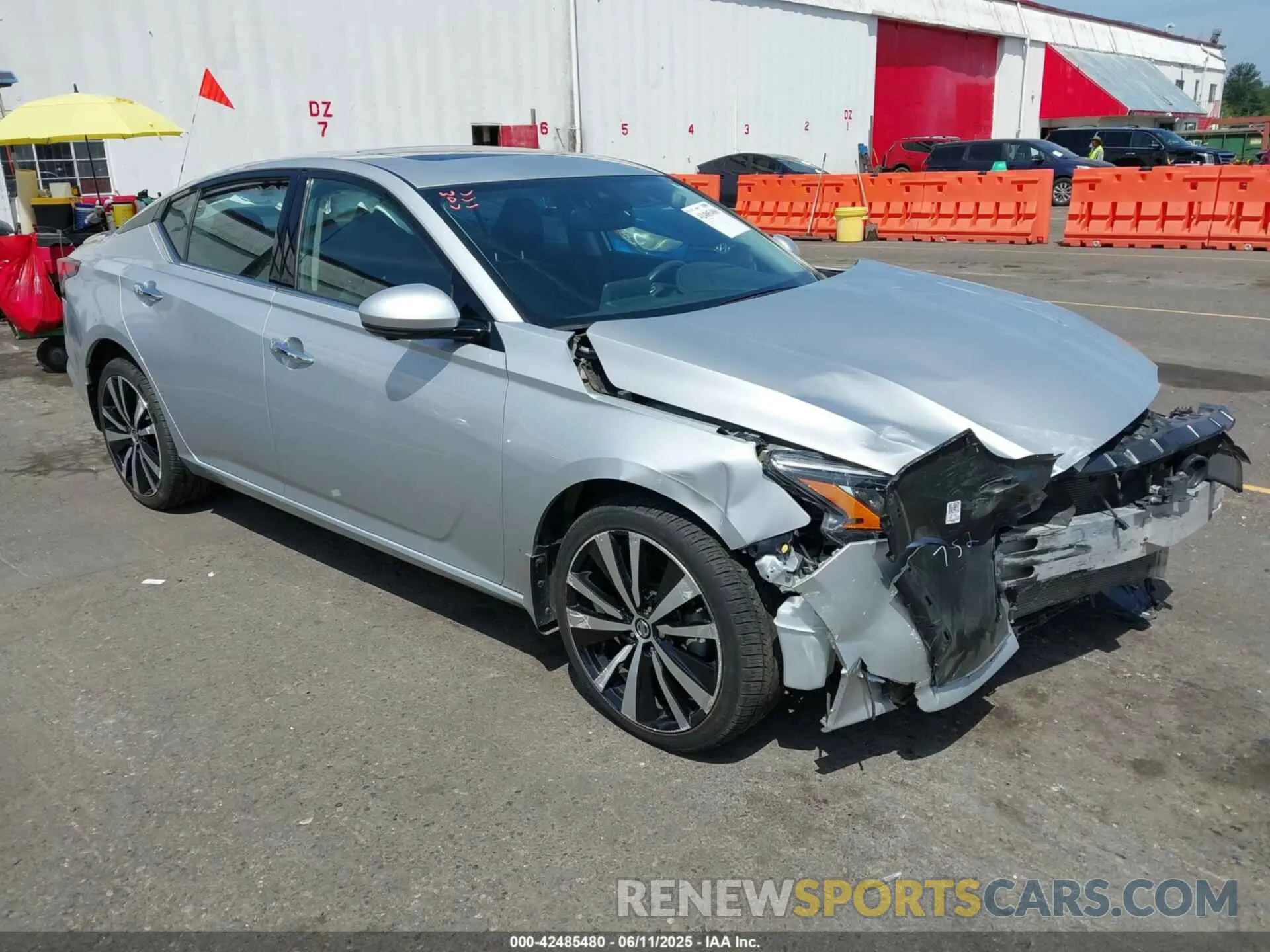 1 Photograph of a damaged car 1N4BL4FW9MN316546 NISSAN ALTIMA 2021