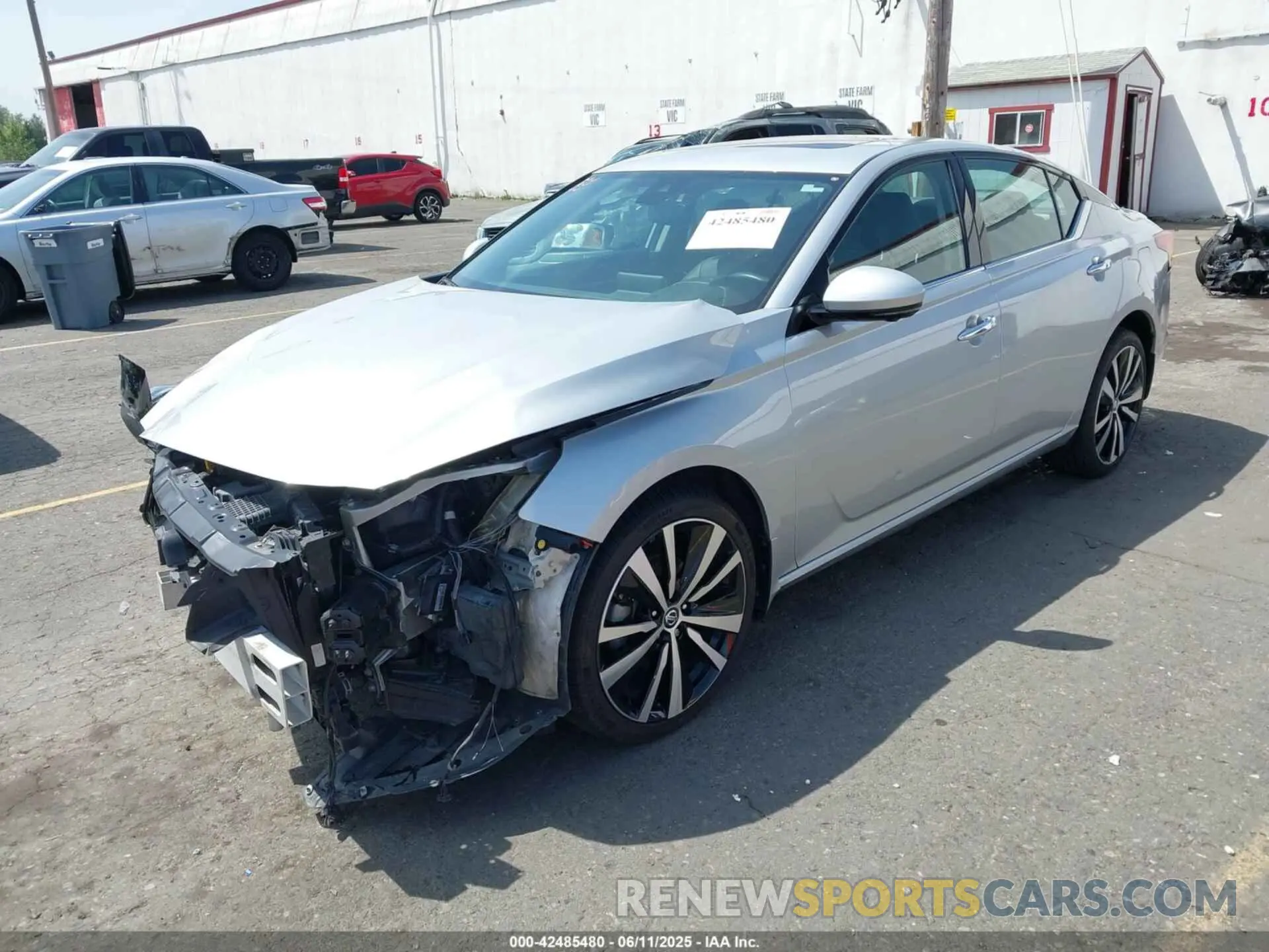 2 Photograph of a damaged car 1N4BL4FW9MN316546 NISSAN ALTIMA 2021