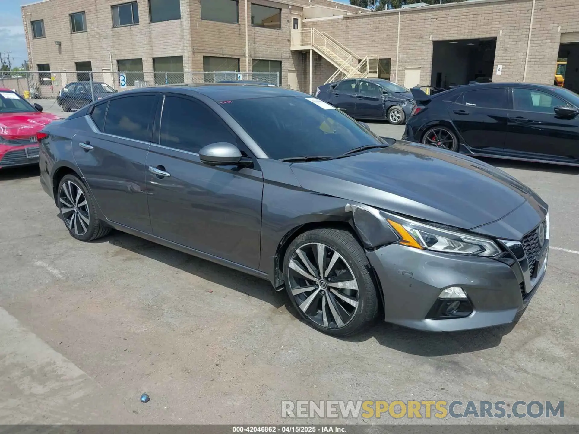 1 Photograph of a damaged car 1N4BL4FW9MN363821 NISSAN ALTIMA 2021