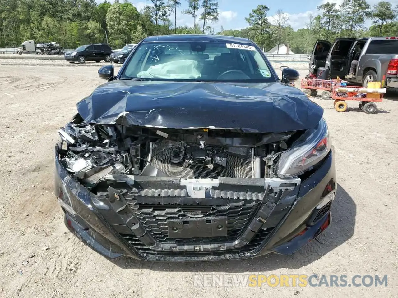 5 Photograph of a damaged car 1N4AL4CV1NN341143 NISSAN ALTIMA 2022