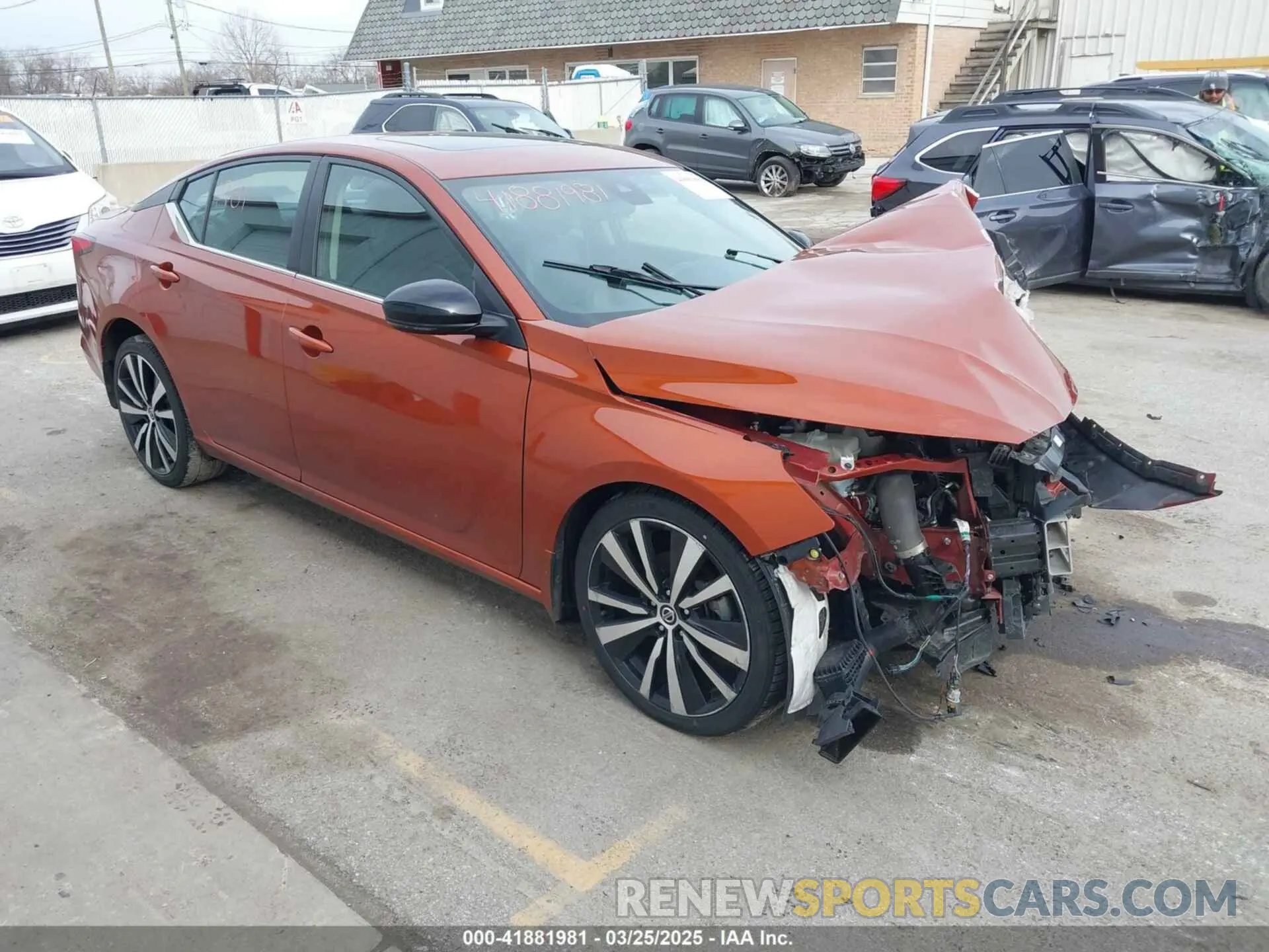 1 Photograph of a damaged car 1N4AL4CV2NN342978 NISSAN ALTIMA 2022