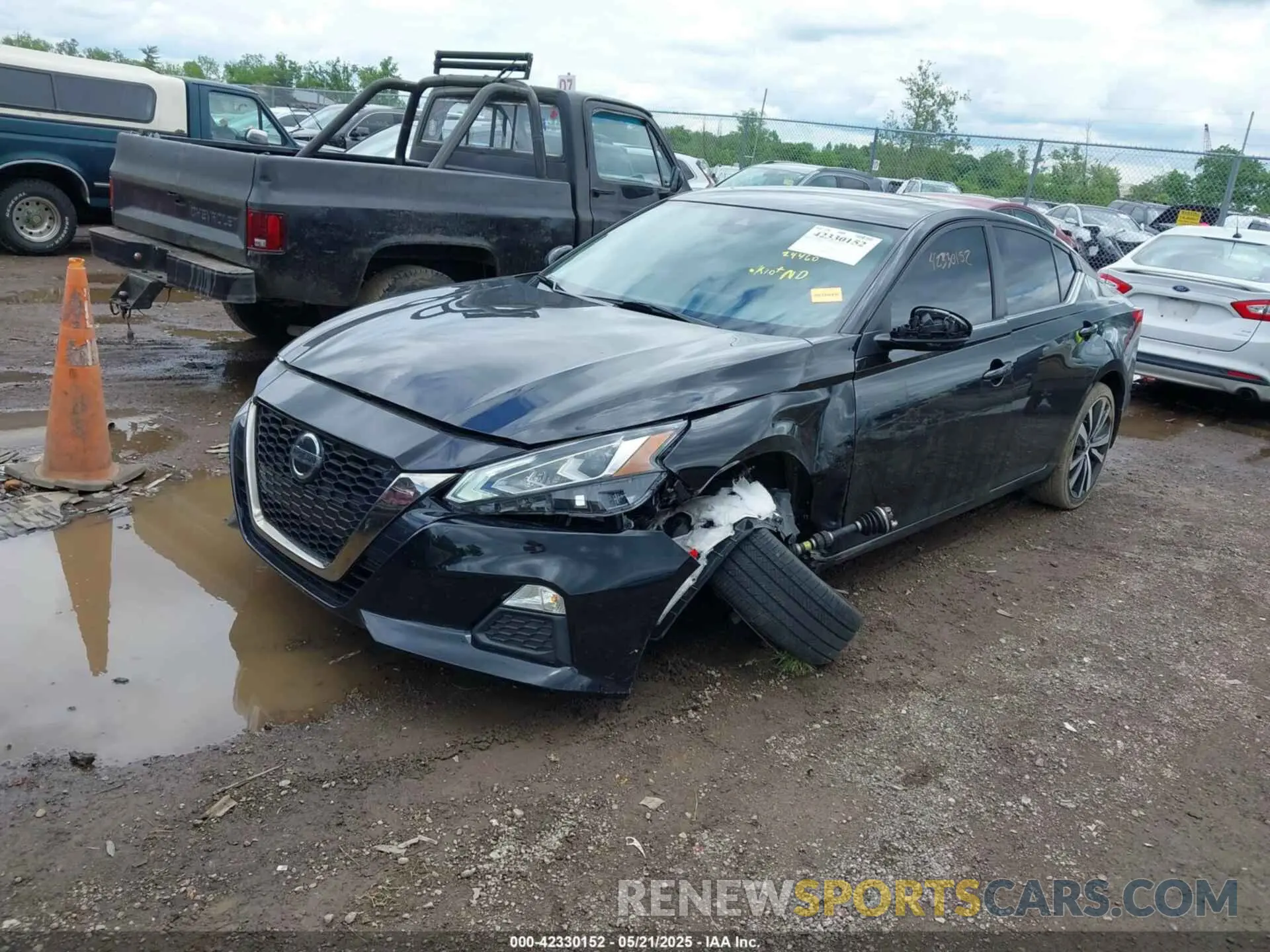 2 Photograph of a damaged car 1N4AL4CV4NN323607 NISSAN ALTIMA 2022