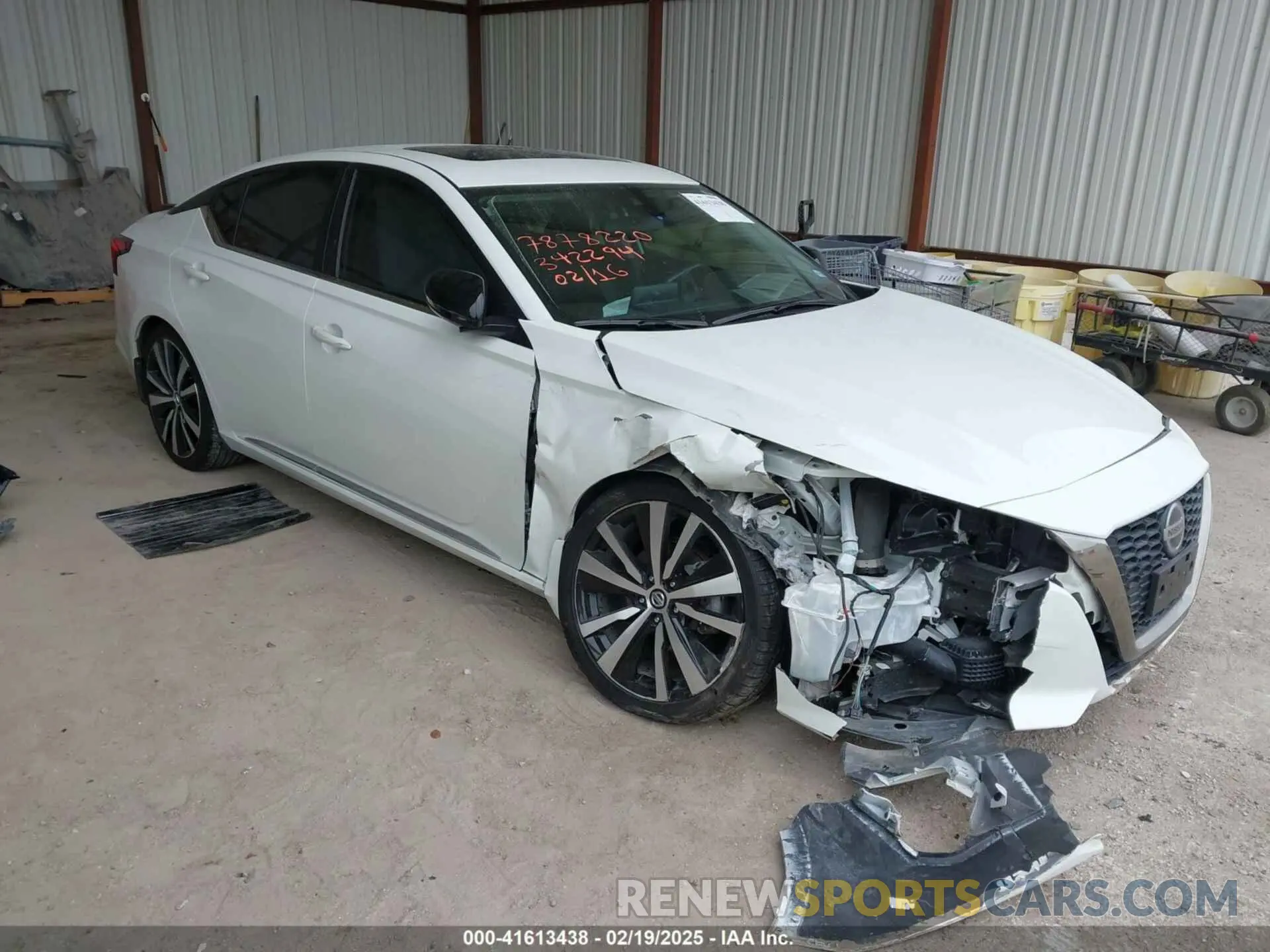1 Photograph of a damaged car 1N4AL4CV5NN342294 NISSAN ALTIMA 2022