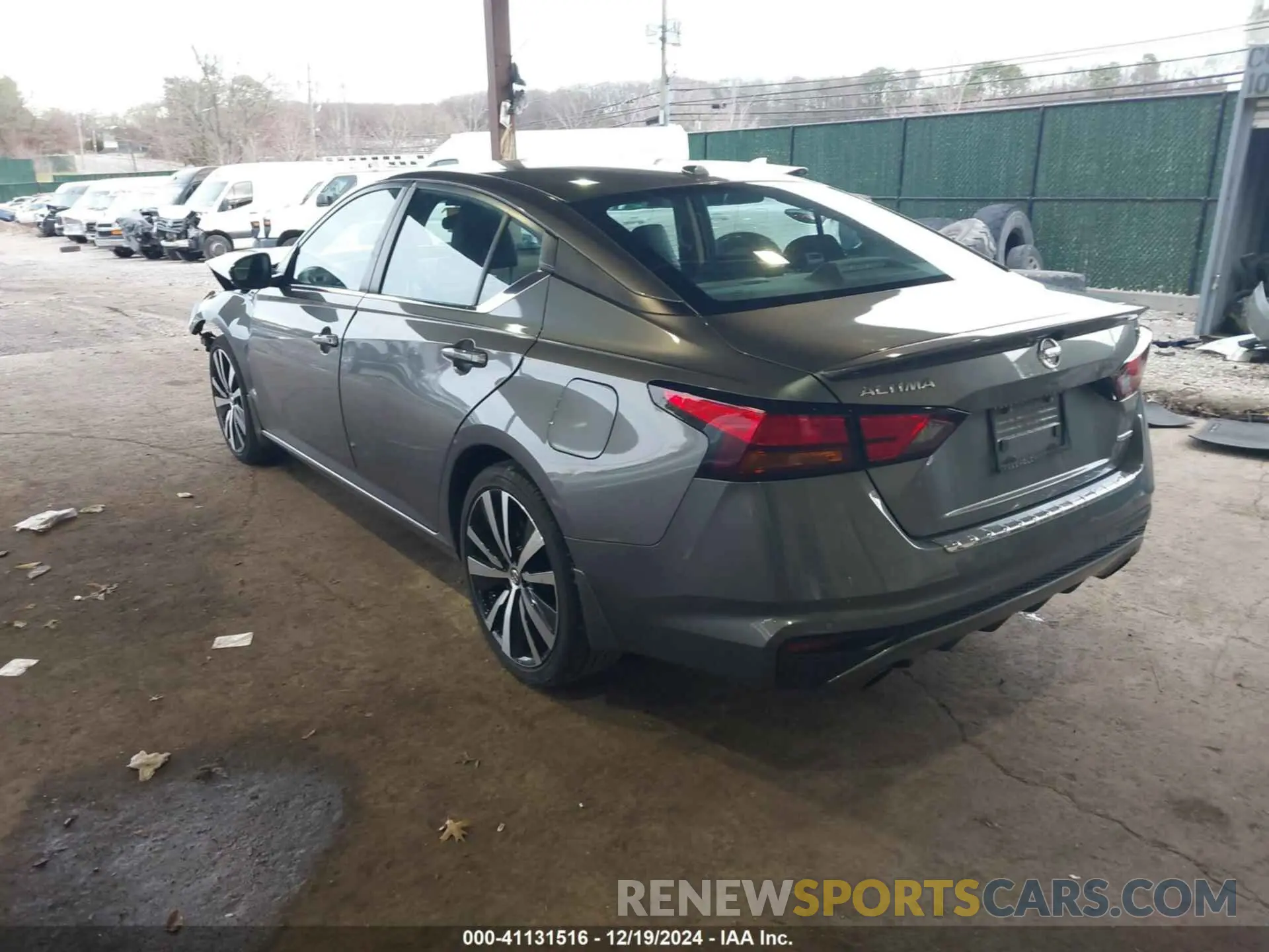3 Photograph of a damaged car 1N4AL4CV7NN383476 NISSAN ALTIMA 2022