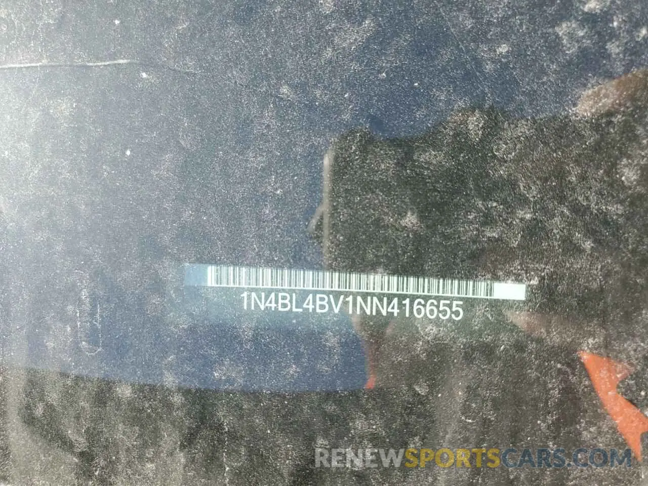 12 Photograph of a damaged car 1N4BL4BV1NN416655 NISSAN ALTIMA 2022