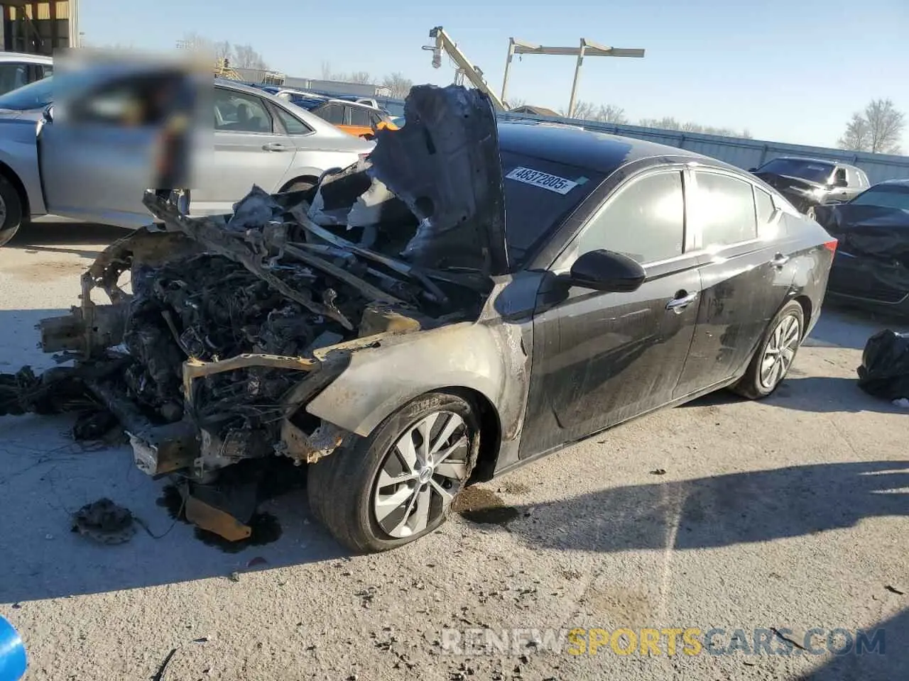 1 Photograph of a damaged car 1N4BL4BV2NN413747 NISSAN ALTIMA 2022