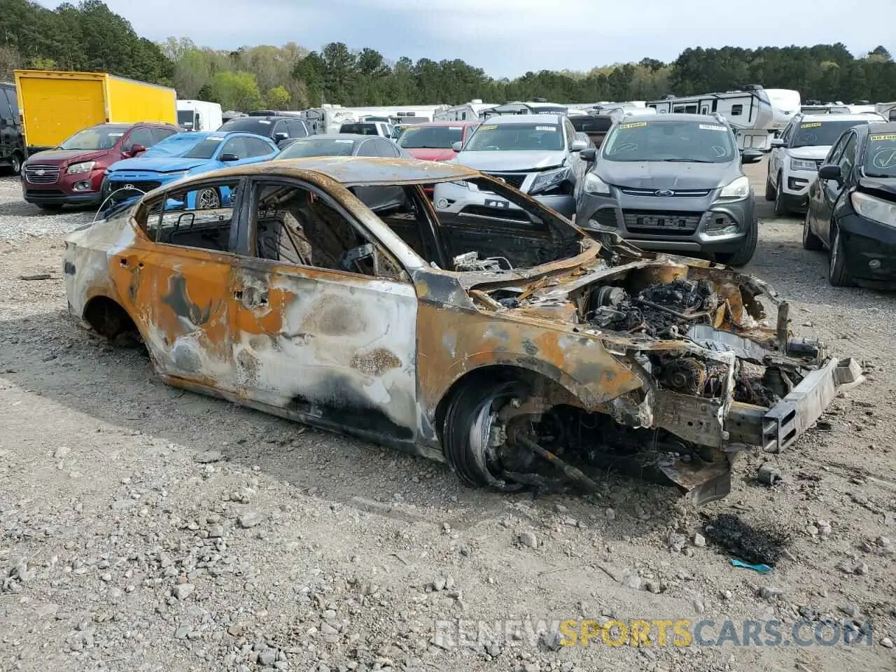 4 Photograph of a damaged car 1N4BL4BV5NN340065 NISSAN ALTIMA 2022
