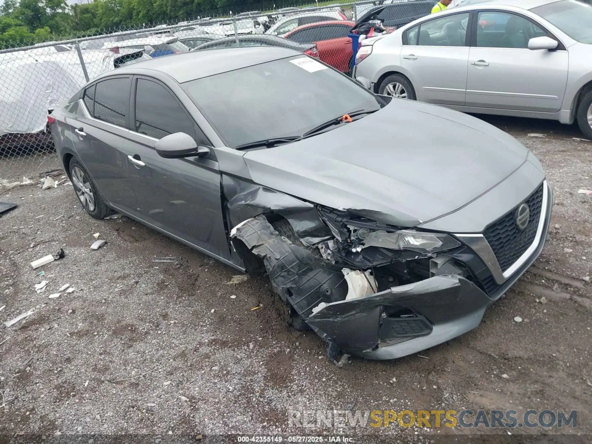 1 Photograph of a damaged car 1N4BL4BV8NN342523 NISSAN ALTIMA 2022