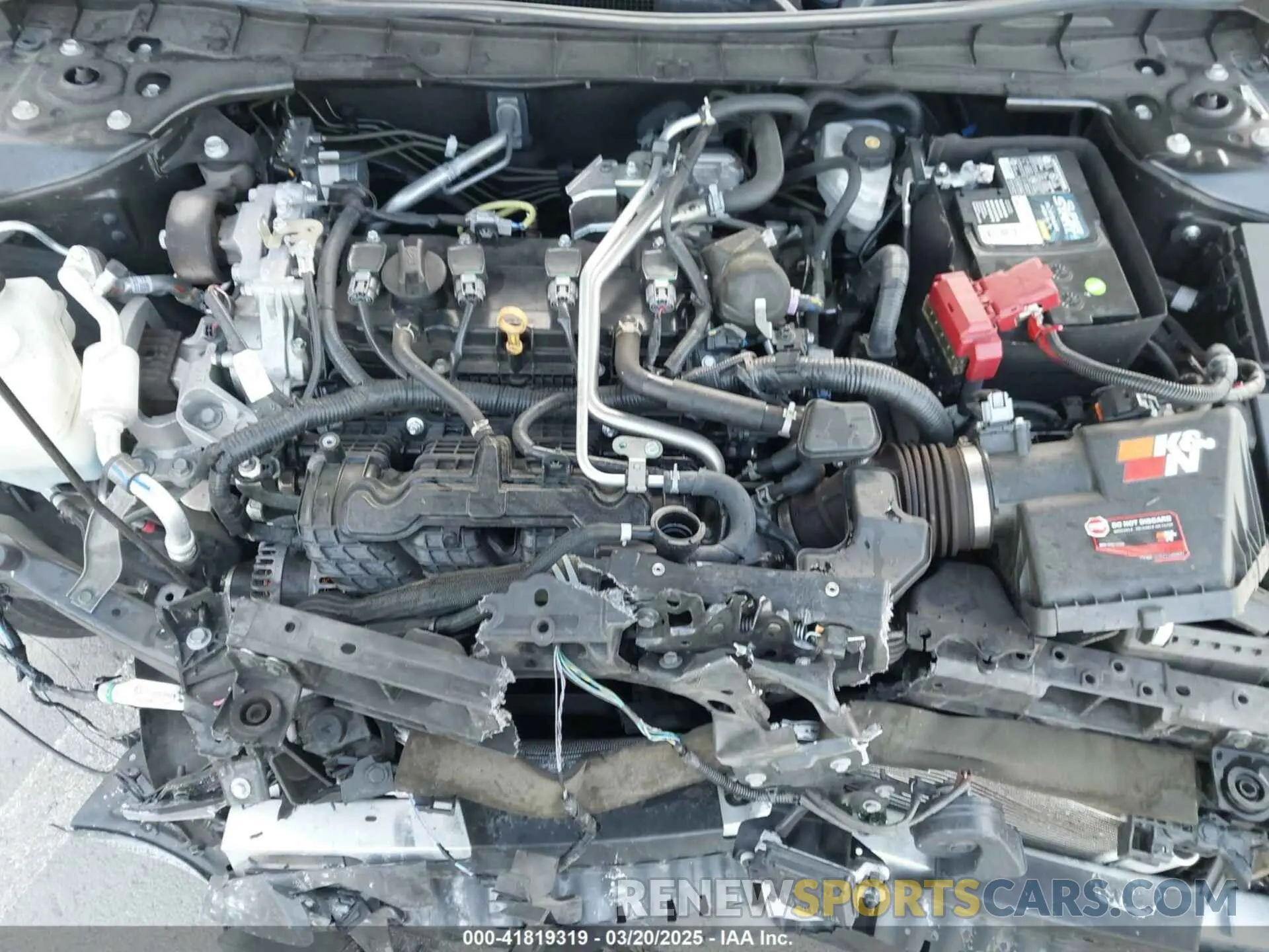 10 Photograph of a damaged car 1N4BL4BV8NN381791 NISSAN ALTIMA 2022