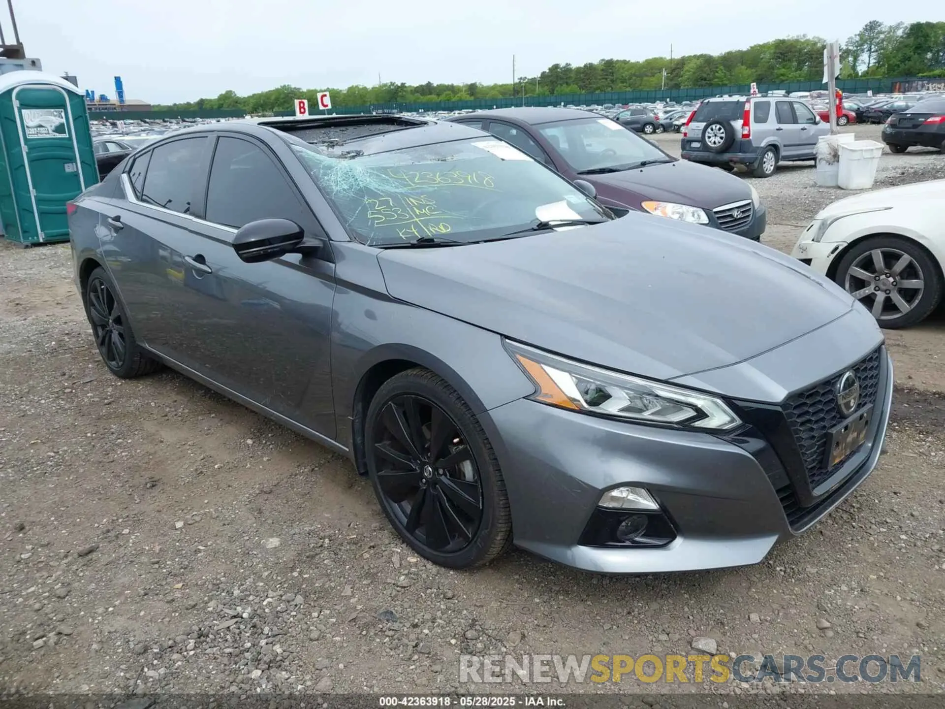 1 Photograph of a damaged car 1N4BL4CV0NN301026 NISSAN ALTIMA 2022