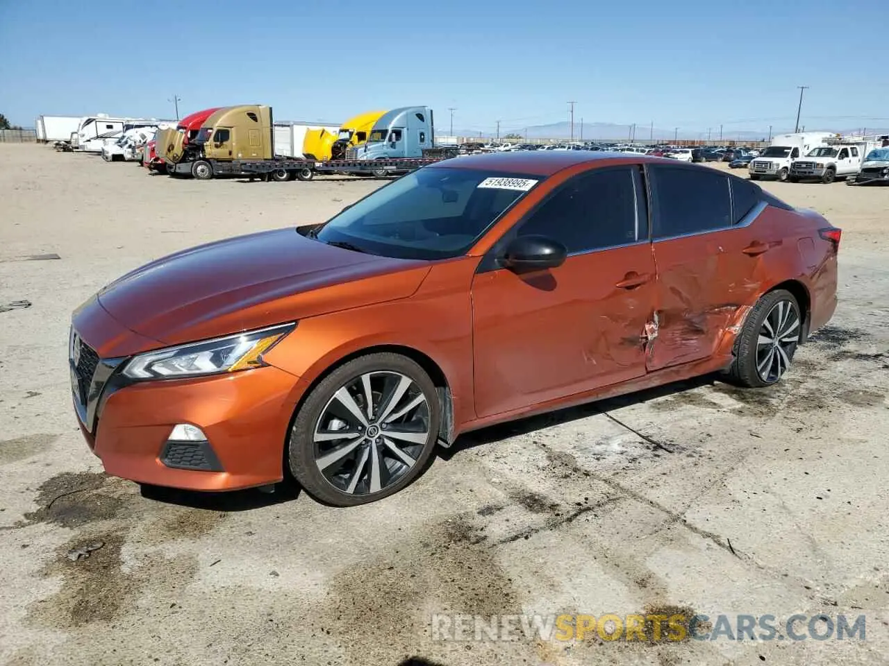1 Photograph of a damaged car 1N4BL4CV1NN341471 NISSAN ALTIMA 2022