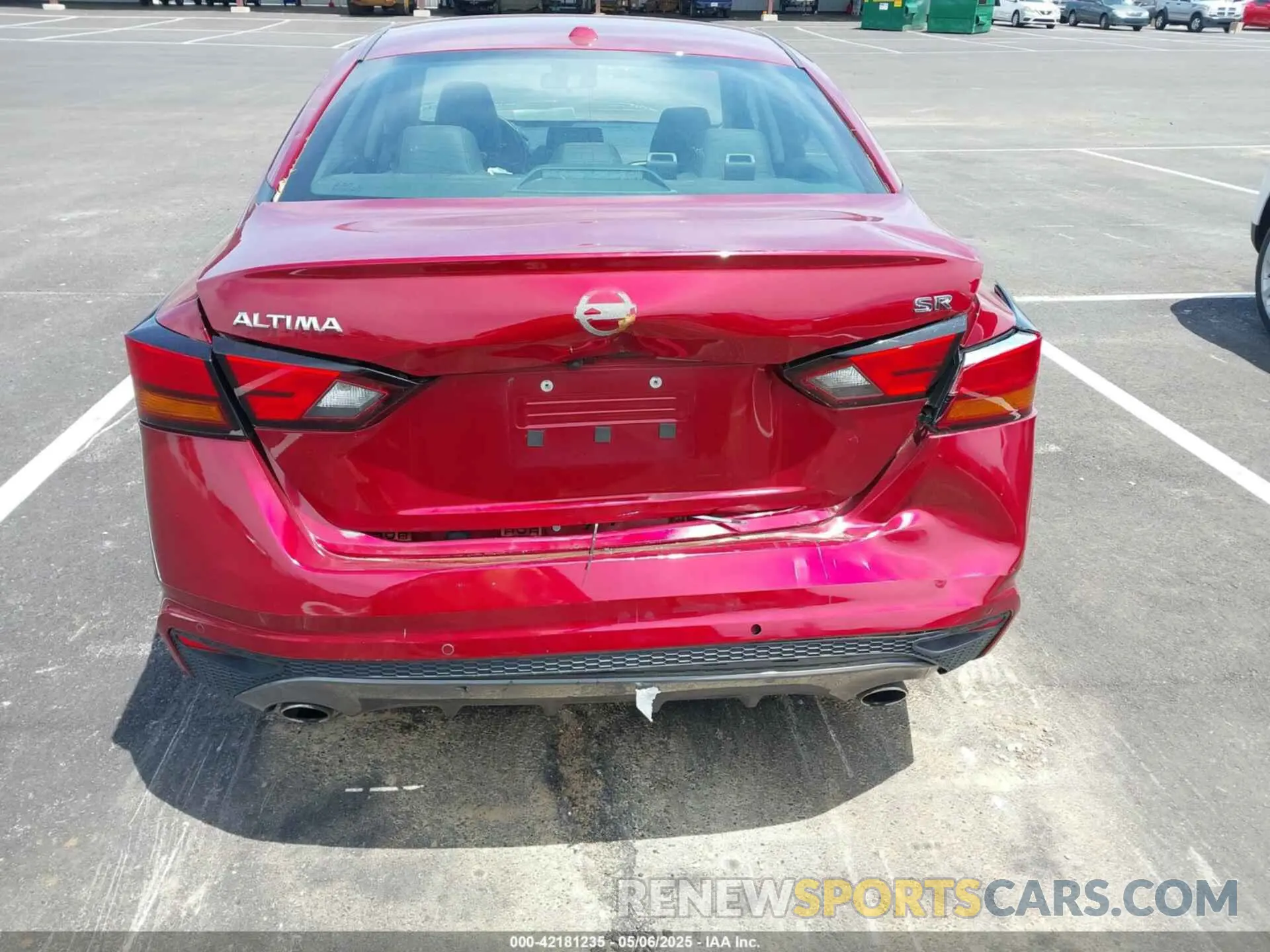 6 Photograph of a damaged car 1N4BL4CV1NN349635 NISSAN ALTIMA 2022