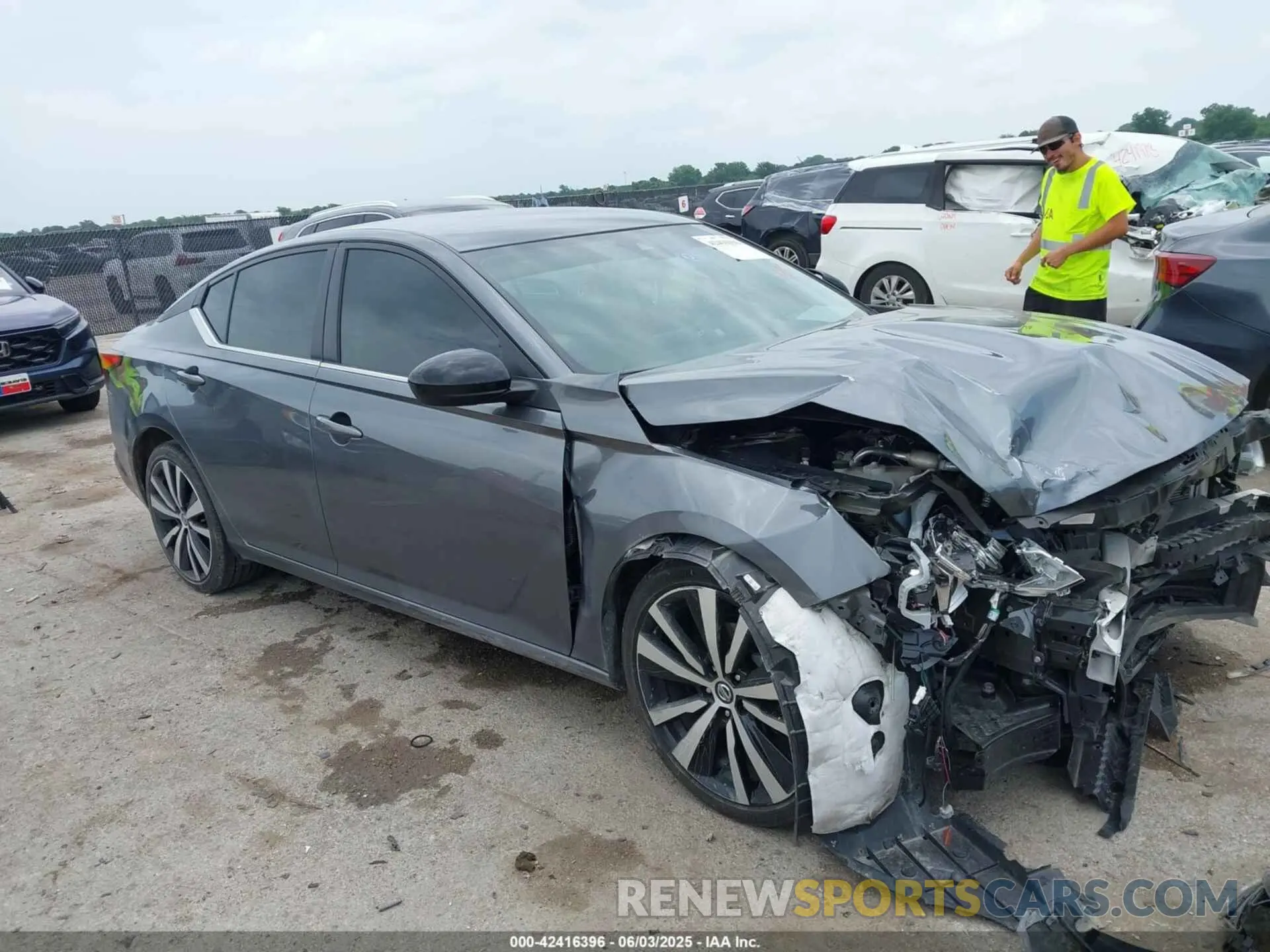 1 Photograph of a damaged car 1N4BL4CV4NN336040 NISSAN ALTIMA 2022