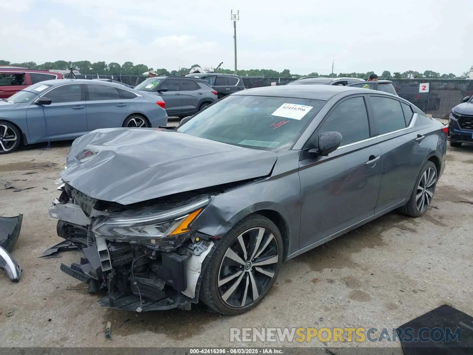 2 Photograph of a damaged car 1N4BL4CV4NN336040 NISSAN ALTIMA 2022