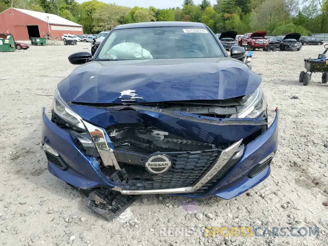 5 Photograph of a damaged car 1N4BL4CV5NN360041 NISSAN ALTIMA 2022
