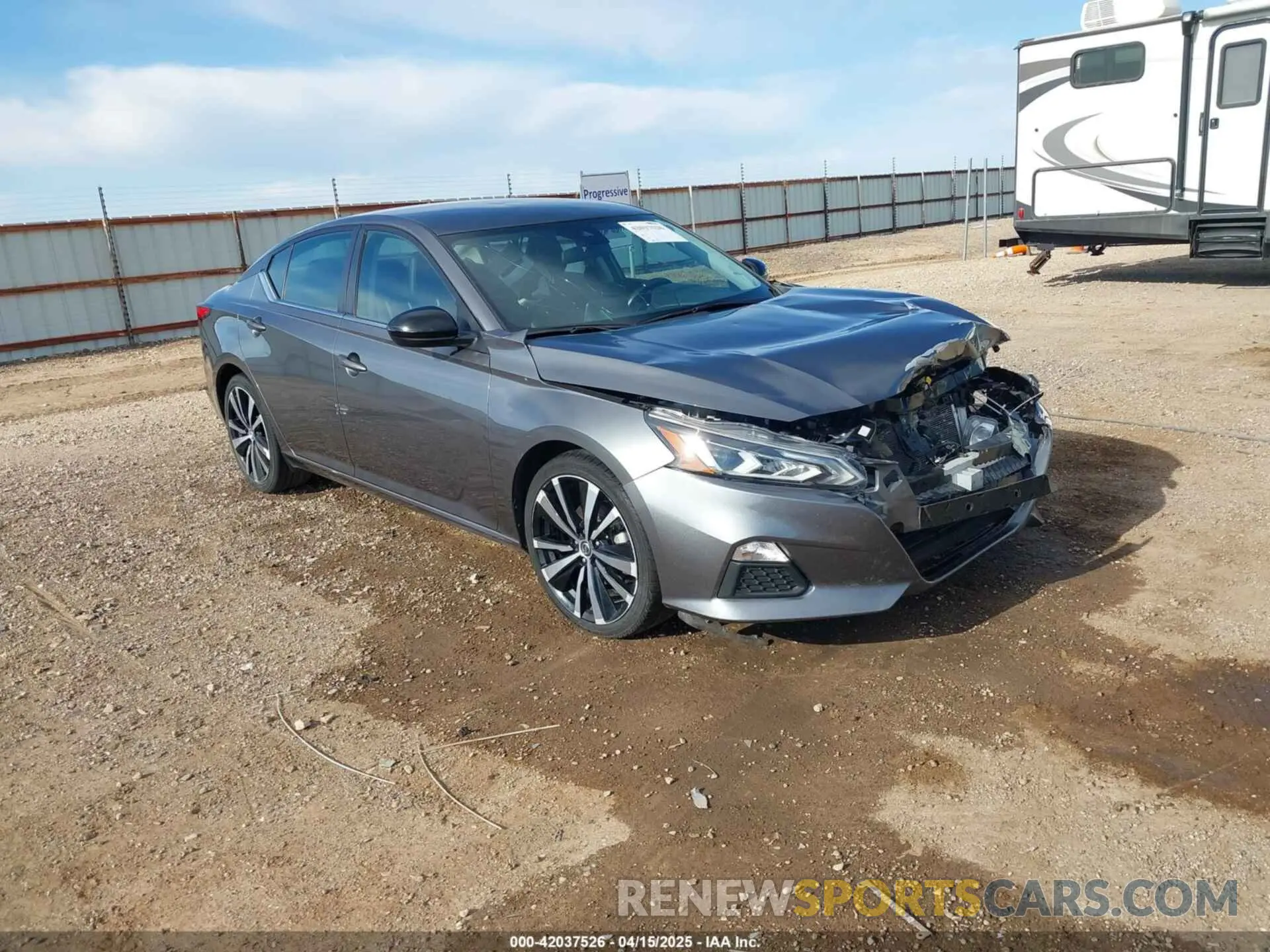 1 Photograph of a damaged car 1N4BL4CV7NN346433 NISSAN ALTIMA 2022