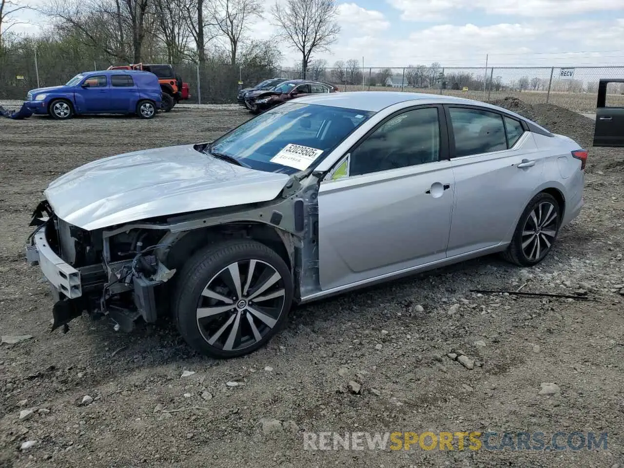 1 Photograph of a damaged car 1N4BL4CV7NN403018 NISSAN ALTIMA 2022