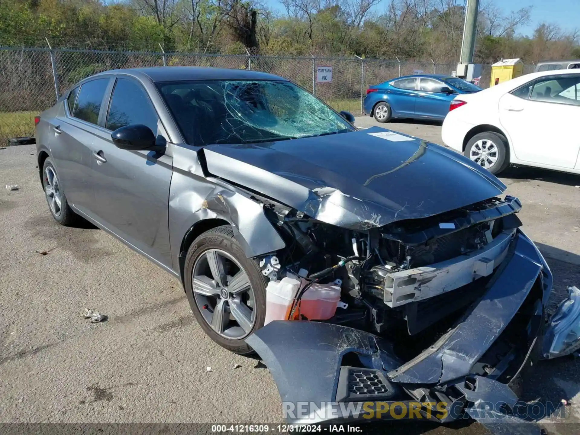 1 Photograph of a damaged car 1N4BL4CV8NN325476 NISSAN ALTIMA 2022