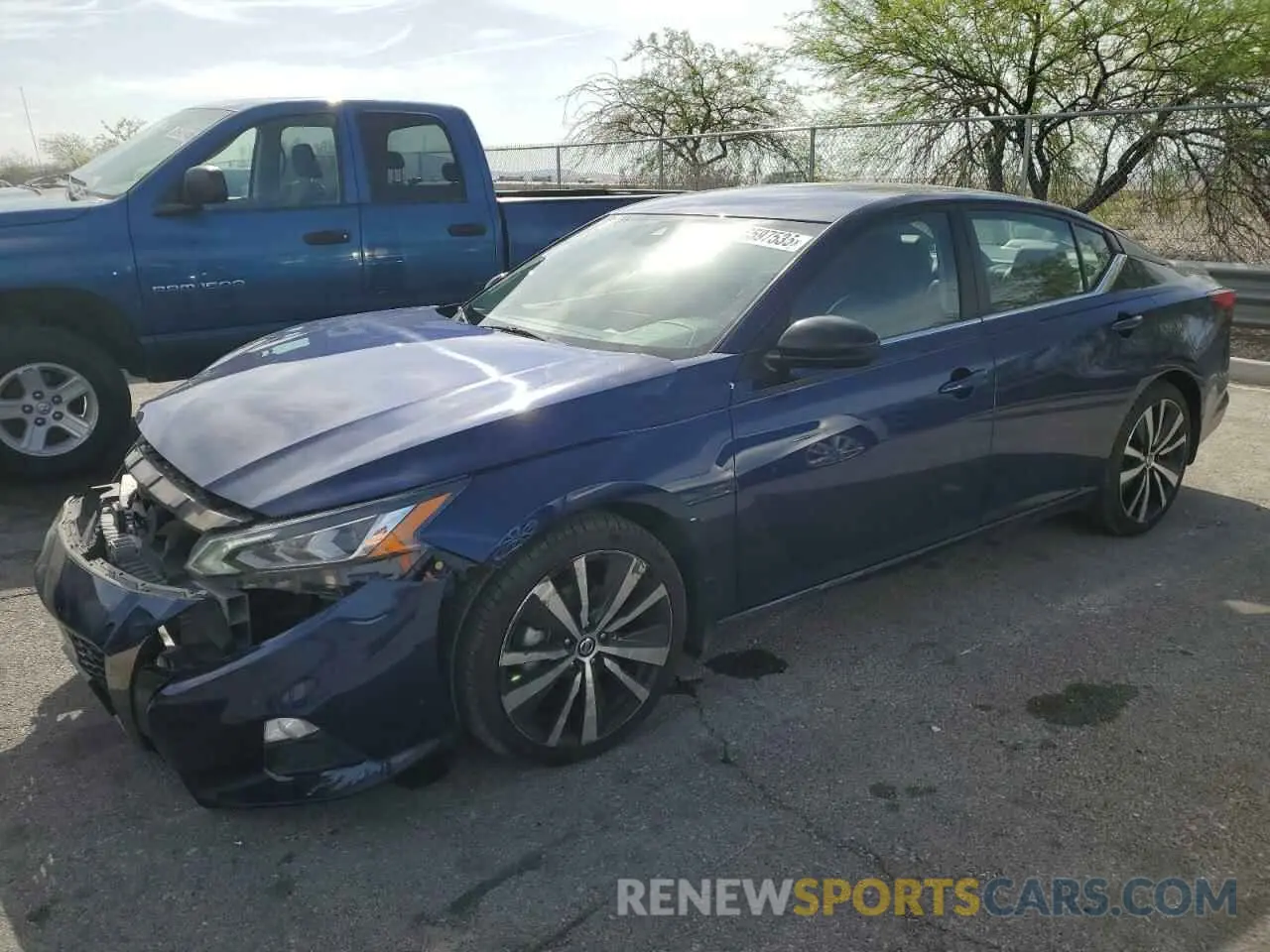1 Photograph of a damaged car 1N4BL4CV9NN417941 NISSAN ALTIMA 2022