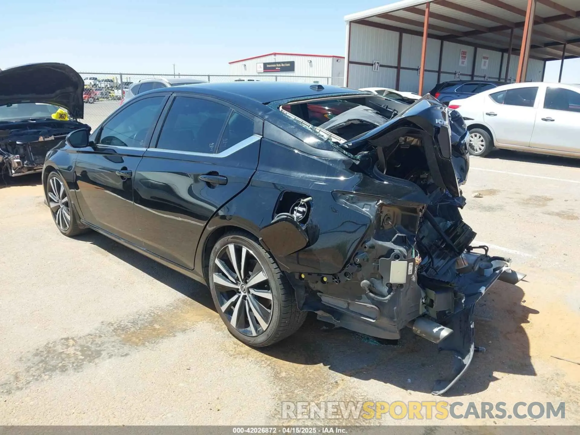 3 Photograph of a damaged car 1N4BL4CVXNN307402 NISSAN ALTIMA 2022