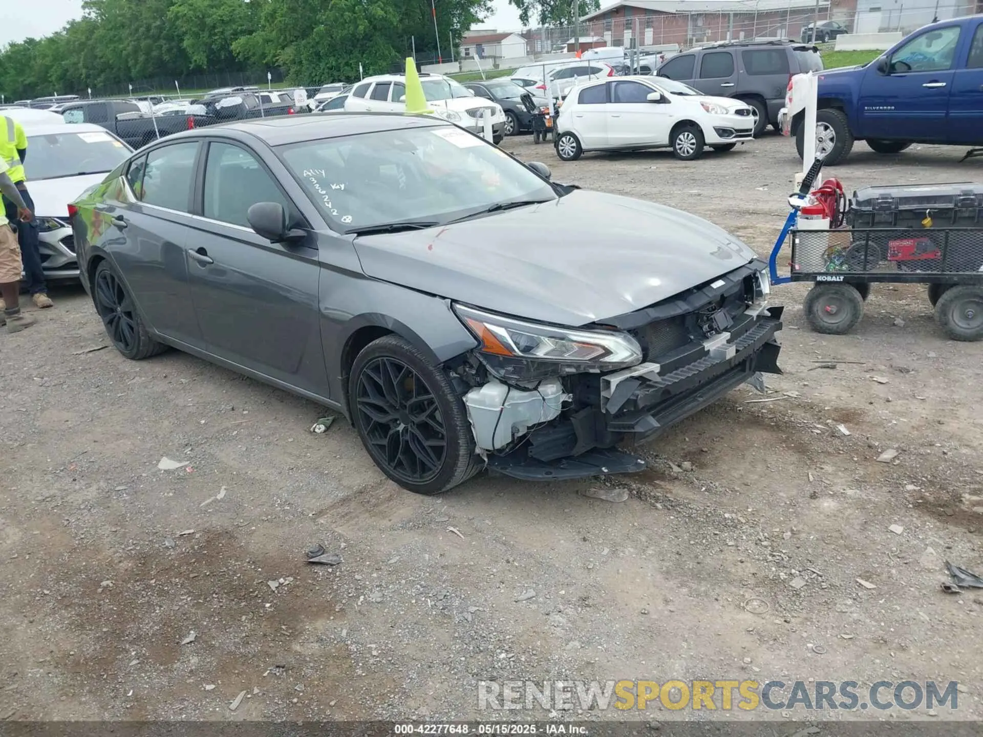 1 Photograph of a damaged car 1N4BL4CVXNN326242 NISSAN ALTIMA 2022
