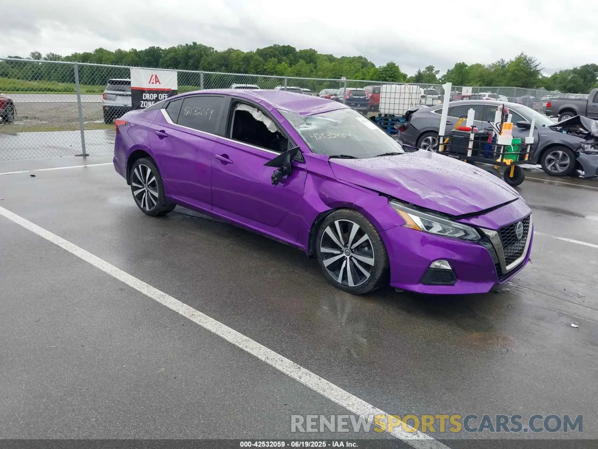 1 Photograph of a damaged car 1N4BL4CVXNN380382 NISSAN ALTIMA 2022