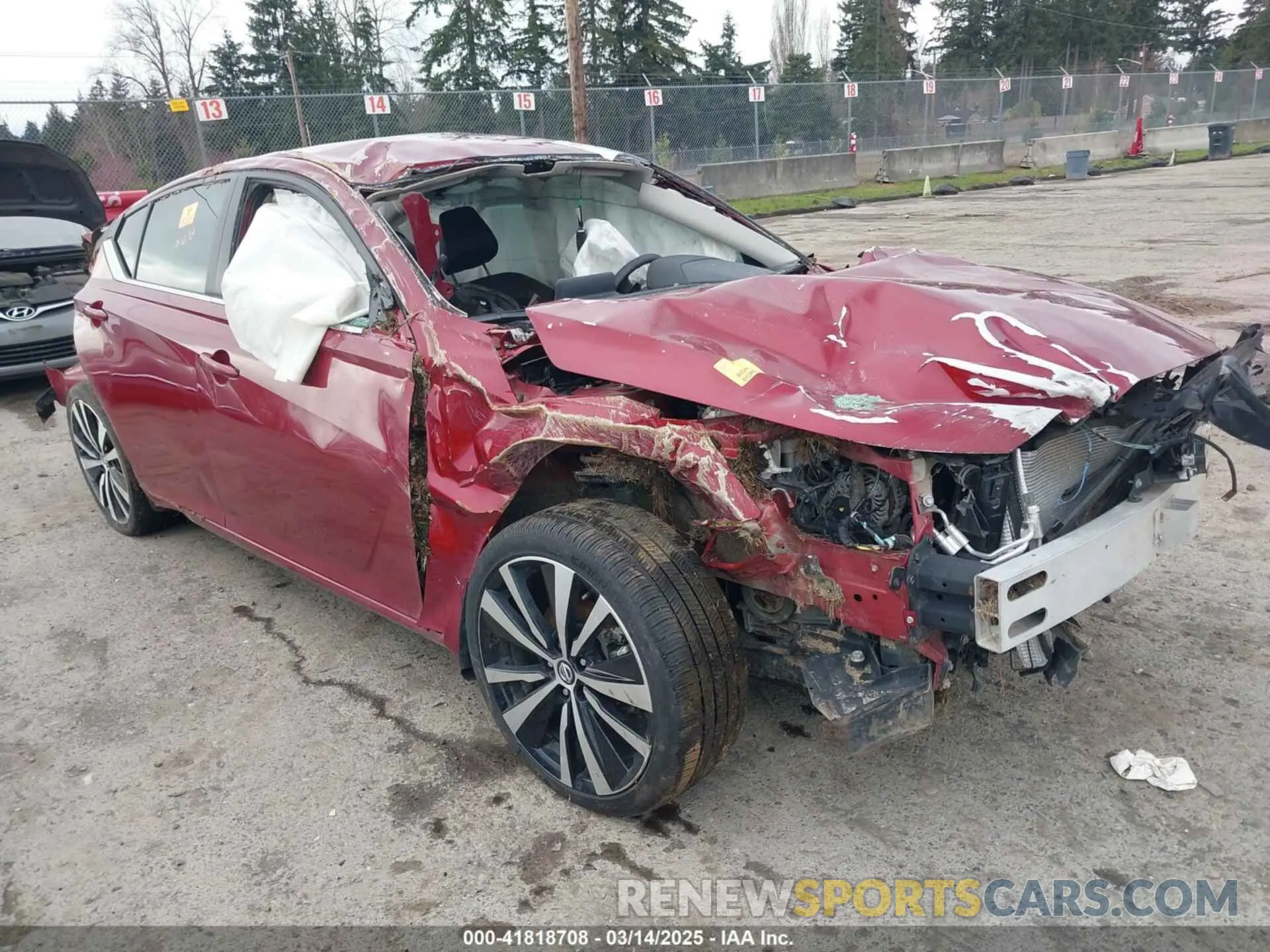 1 Photograph of a damaged car 1N4BL4CW9NN372184 NISSAN ALTIMA 2022