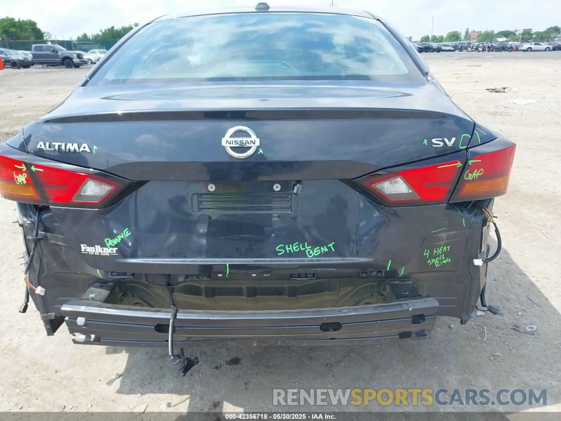 20 Photograph of a damaged car 1N4BL4DV0NN391535 NISSAN ALTIMA 2022