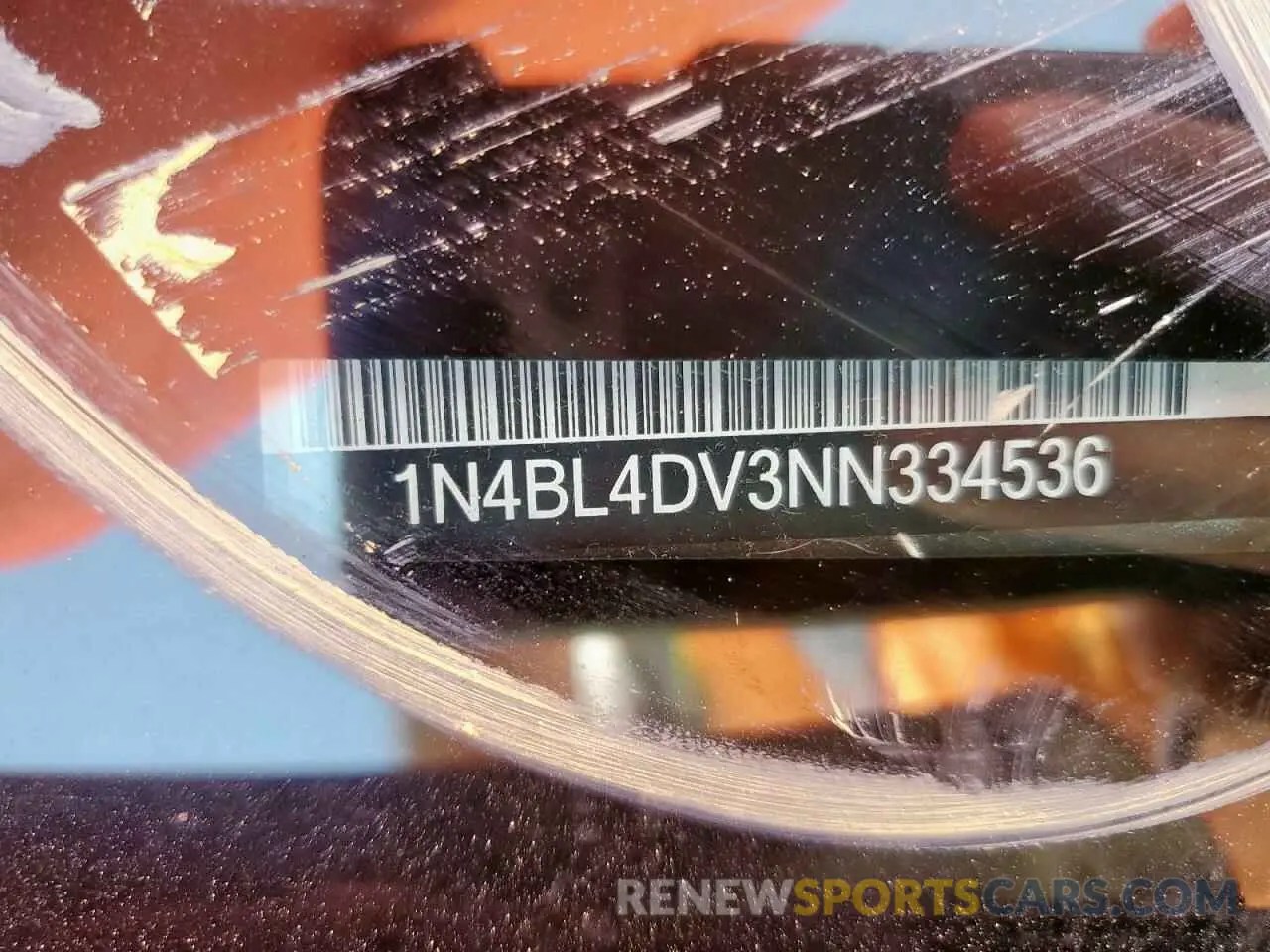 13 Photograph of a damaged car 1N4BL4DV3NN334536 NISSAN ALTIMA 2022
