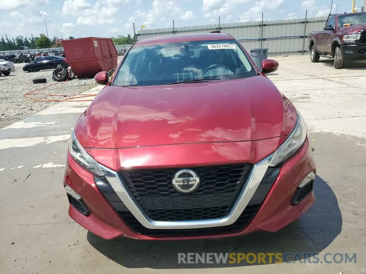 5 Photograph of a damaged car 1N4BL4DV4NN346596 NISSAN ALTIMA 2022