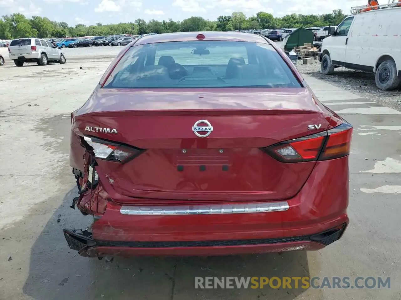 6 Photograph of a damaged car 1N4BL4DV4NN346596 NISSAN ALTIMA 2022