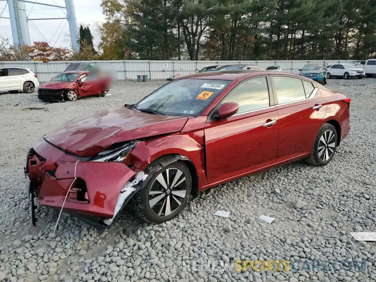 1 Photograph of a damaged car 1N4BL4DV5NN331685 NISSAN ALTIMA 2022