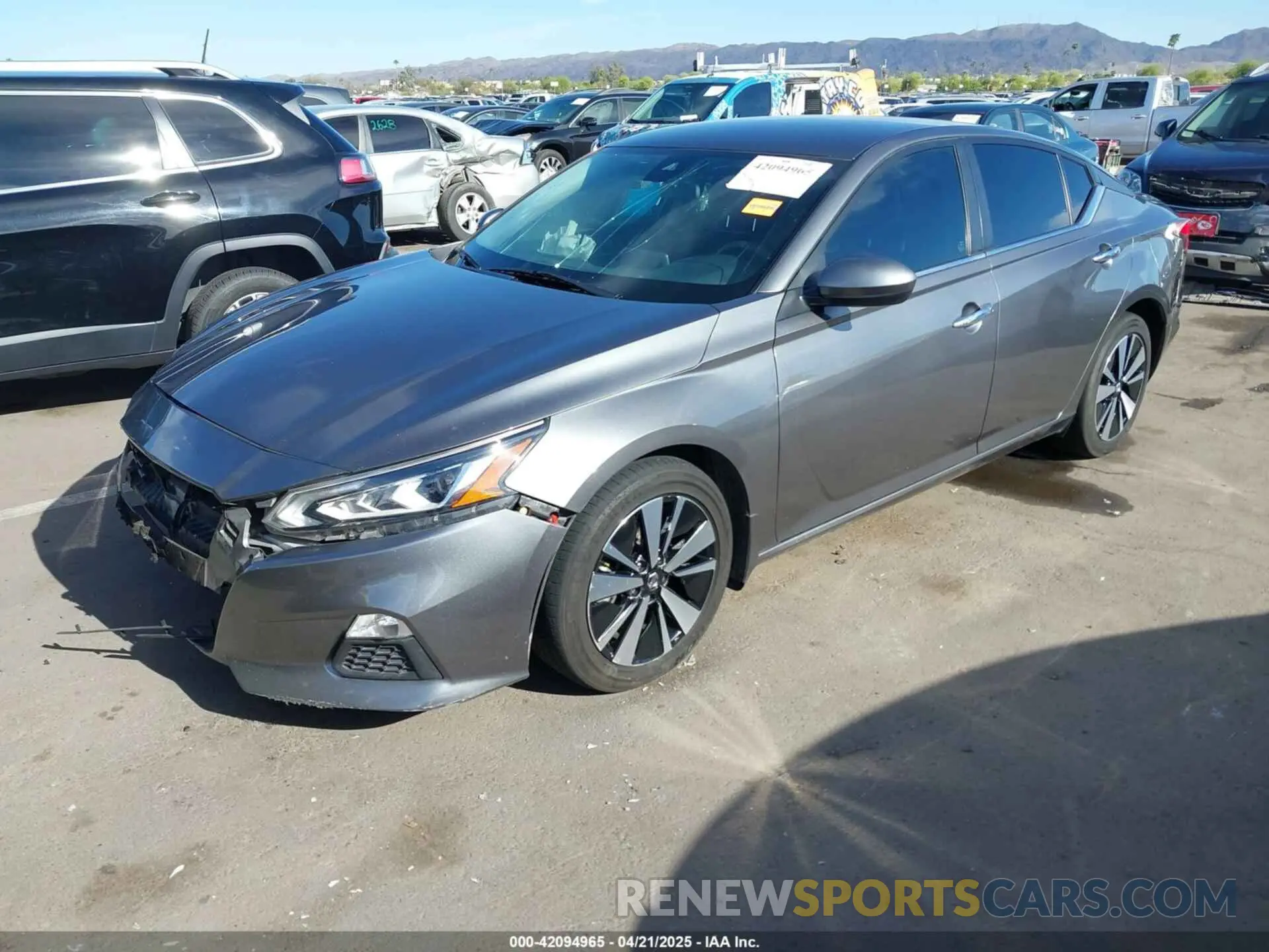 2 Photograph of a damaged car 1N4BL4DV5NN391336 NISSAN ALTIMA 2022