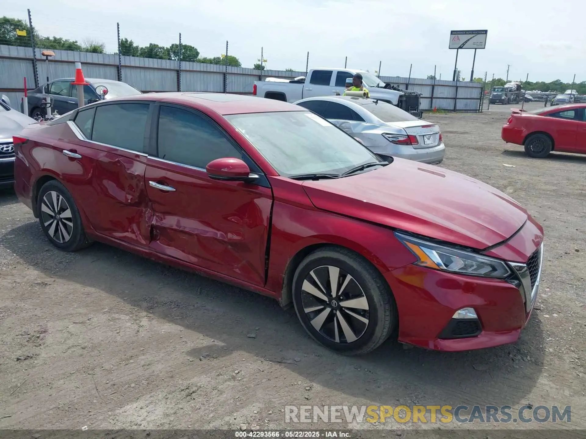 1 Photograph of a damaged car 1N4BL4DV6NN409911 NISSAN ALTIMA 2022