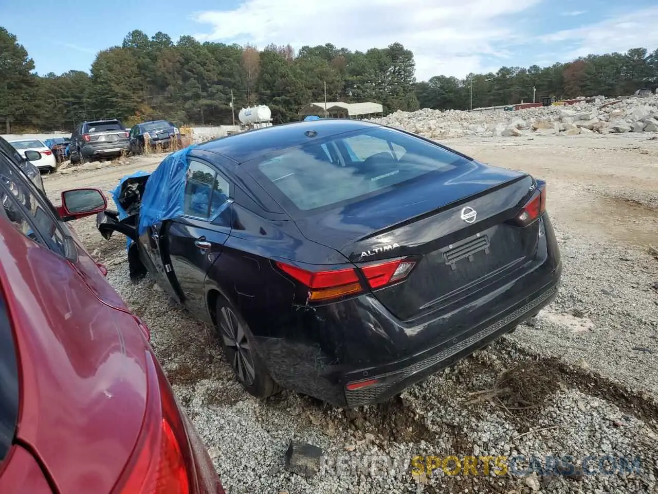 3 Photograph of a damaged car 1N4BL4DV7NN371962 NISSAN ALTIMA 2022