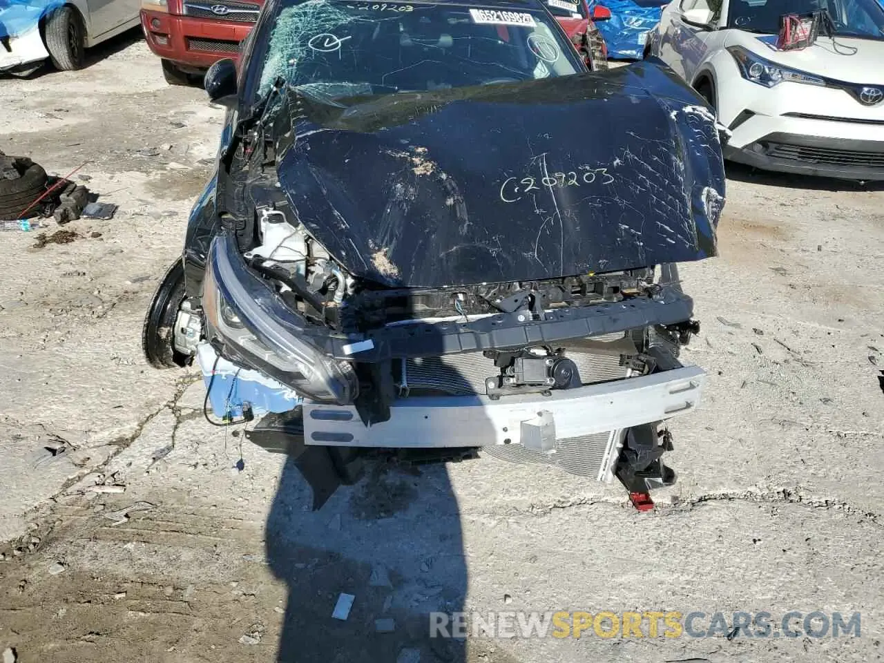9 Photograph of a damaged car 1N4BL4DV7NN371962 NISSAN ALTIMA 2022
