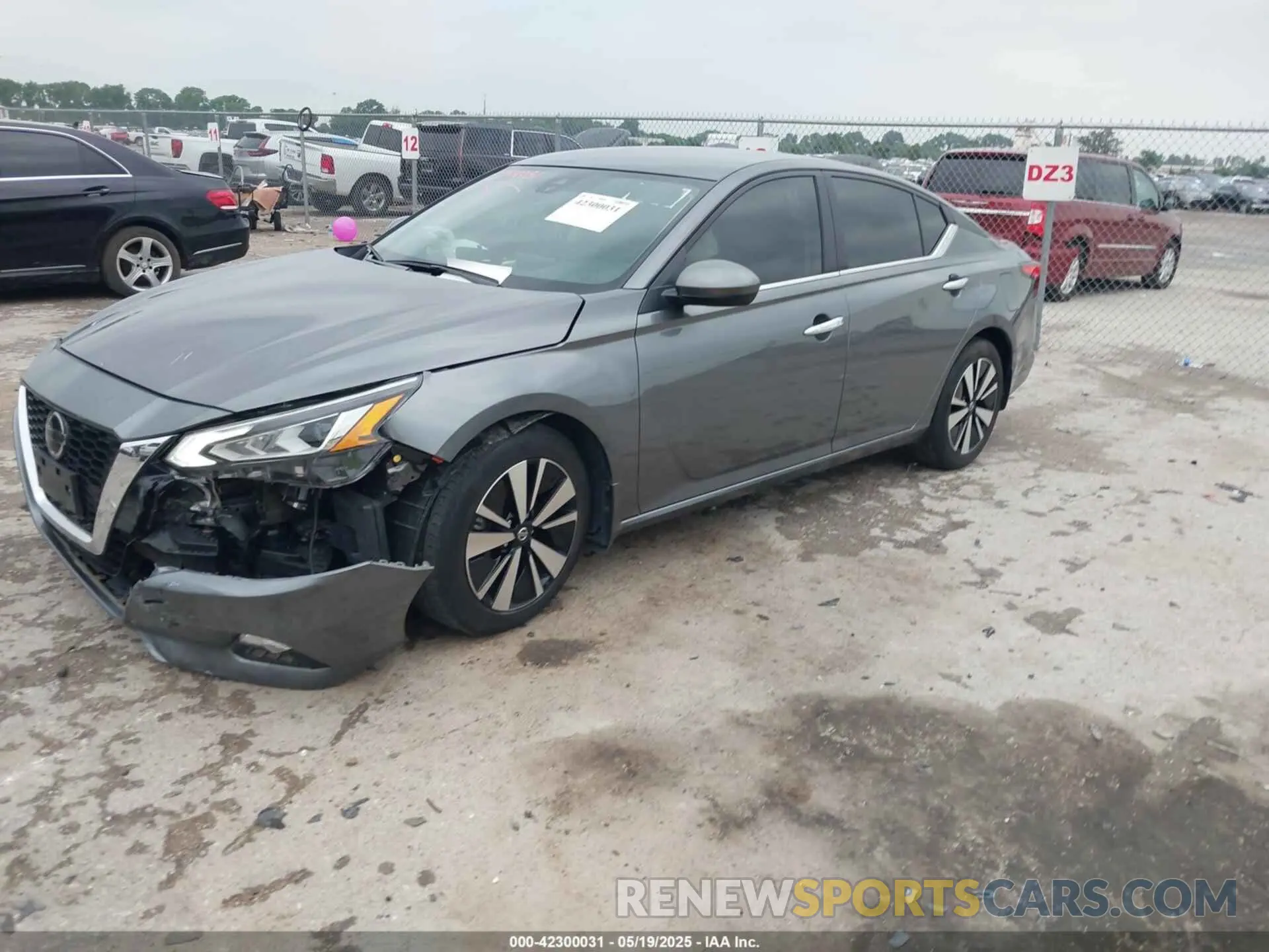 2 Photograph of a damaged car 1N4BL4DV9NN391324 NISSAN ALTIMA 2022