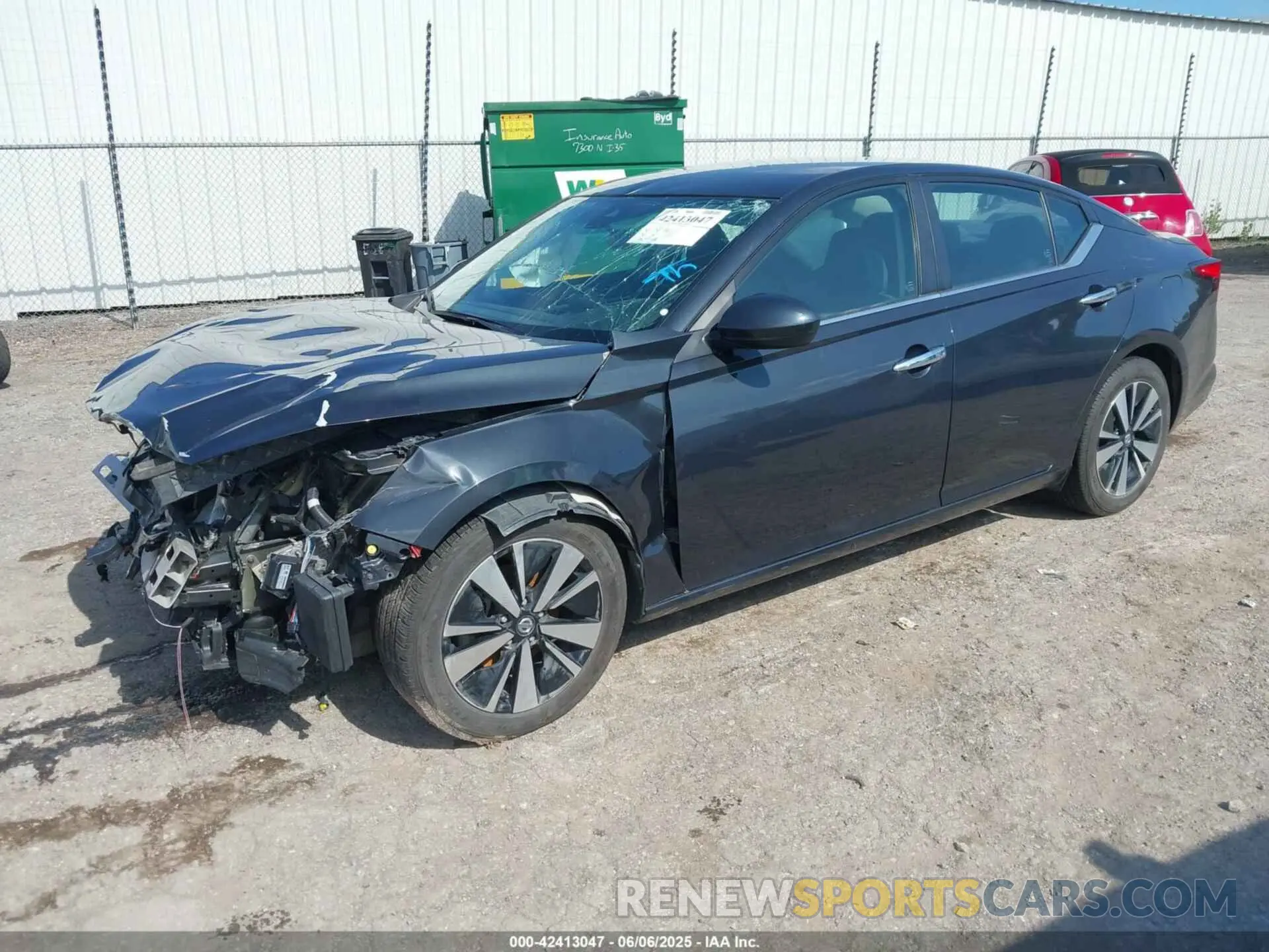 2 Photograph of a damaged car 1N4BL4DVXNN380851 NISSAN ALTIMA 2022