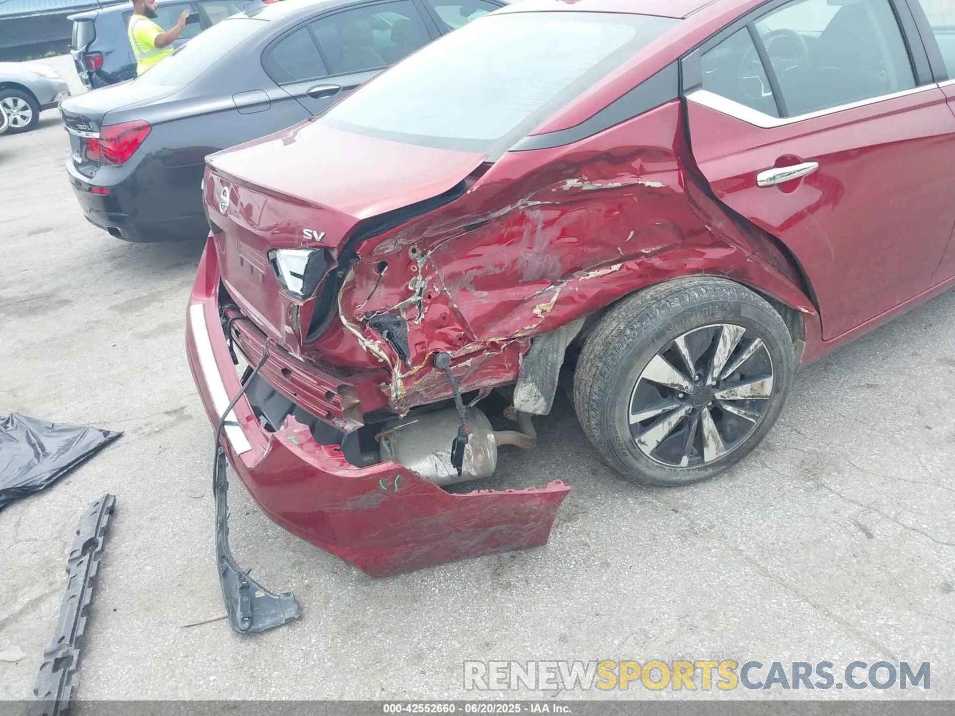 6 Photograph of a damaged car 1N4BL4DW4NN345652 NISSAN ALTIMA 2022