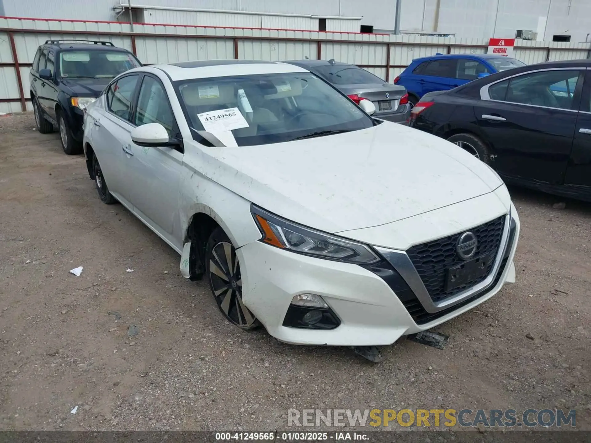 1 Photograph of a damaged car 1N4BL4EV0NN406839 NISSAN ALTIMA 2022