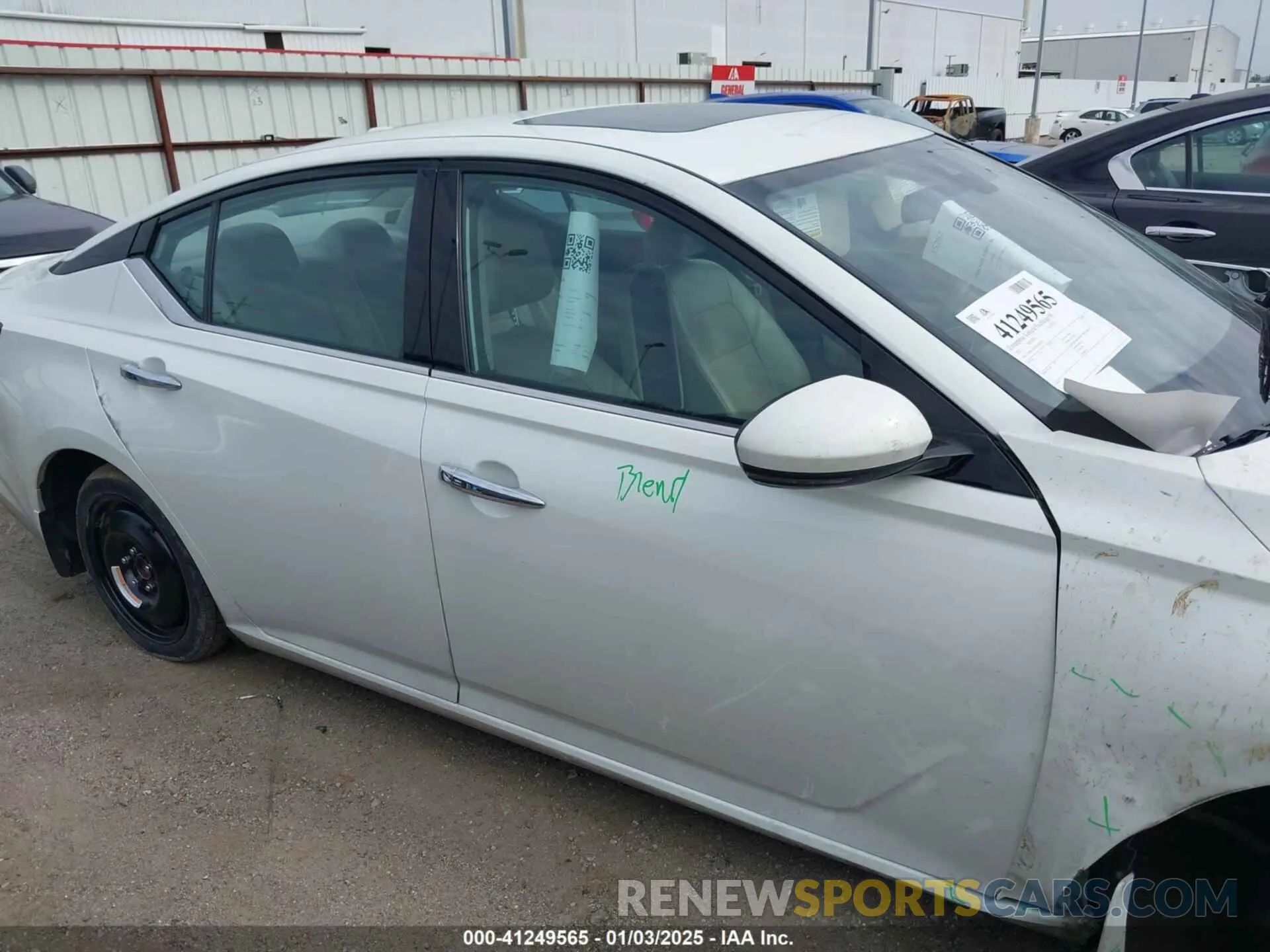 14 Photograph of a damaged car 1N4BL4EV0NN406839 NISSAN ALTIMA 2022