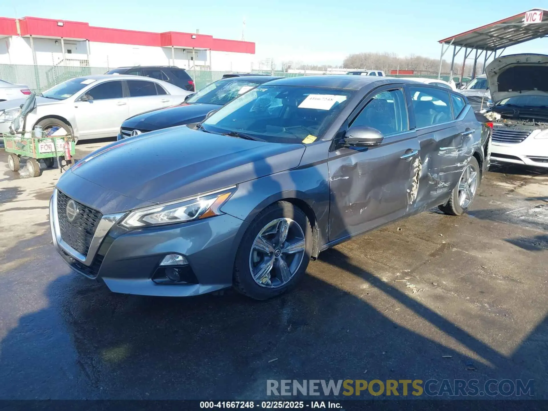 2 Photograph of a damaged car 1N4BL4EV1NN412861 NISSAN ALTIMA 2022