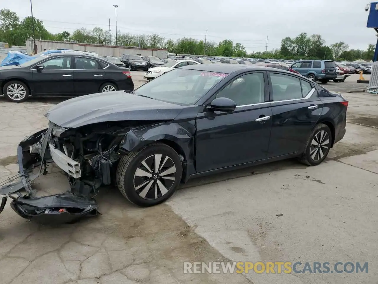 1 Photograph of a damaged car 1N4BL4EV6NN422303 NISSAN ALTIMA 2022