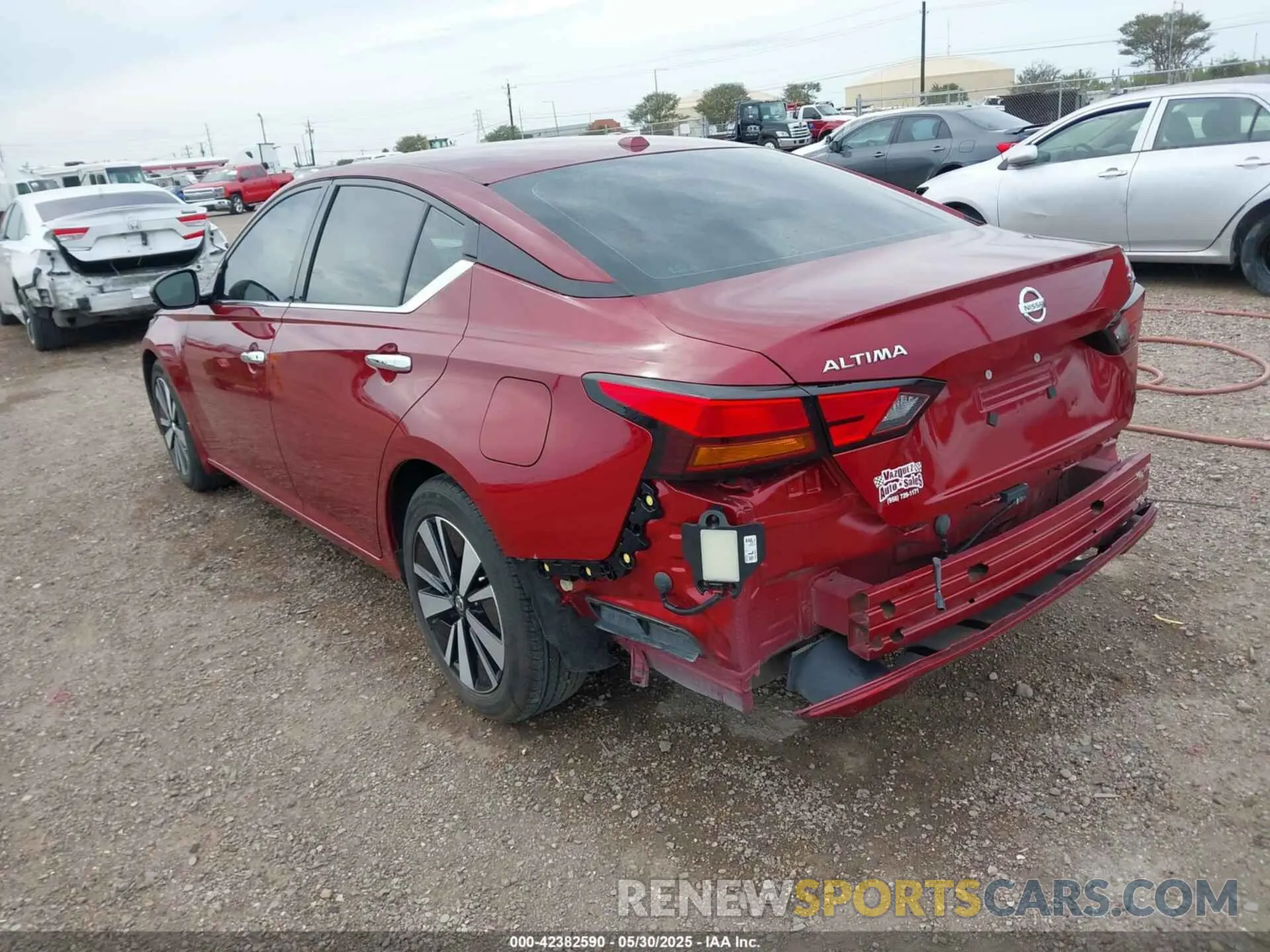 3 Photograph of a damaged car 1N4BL4EV9NN416317 NISSAN ALTIMA 2022
