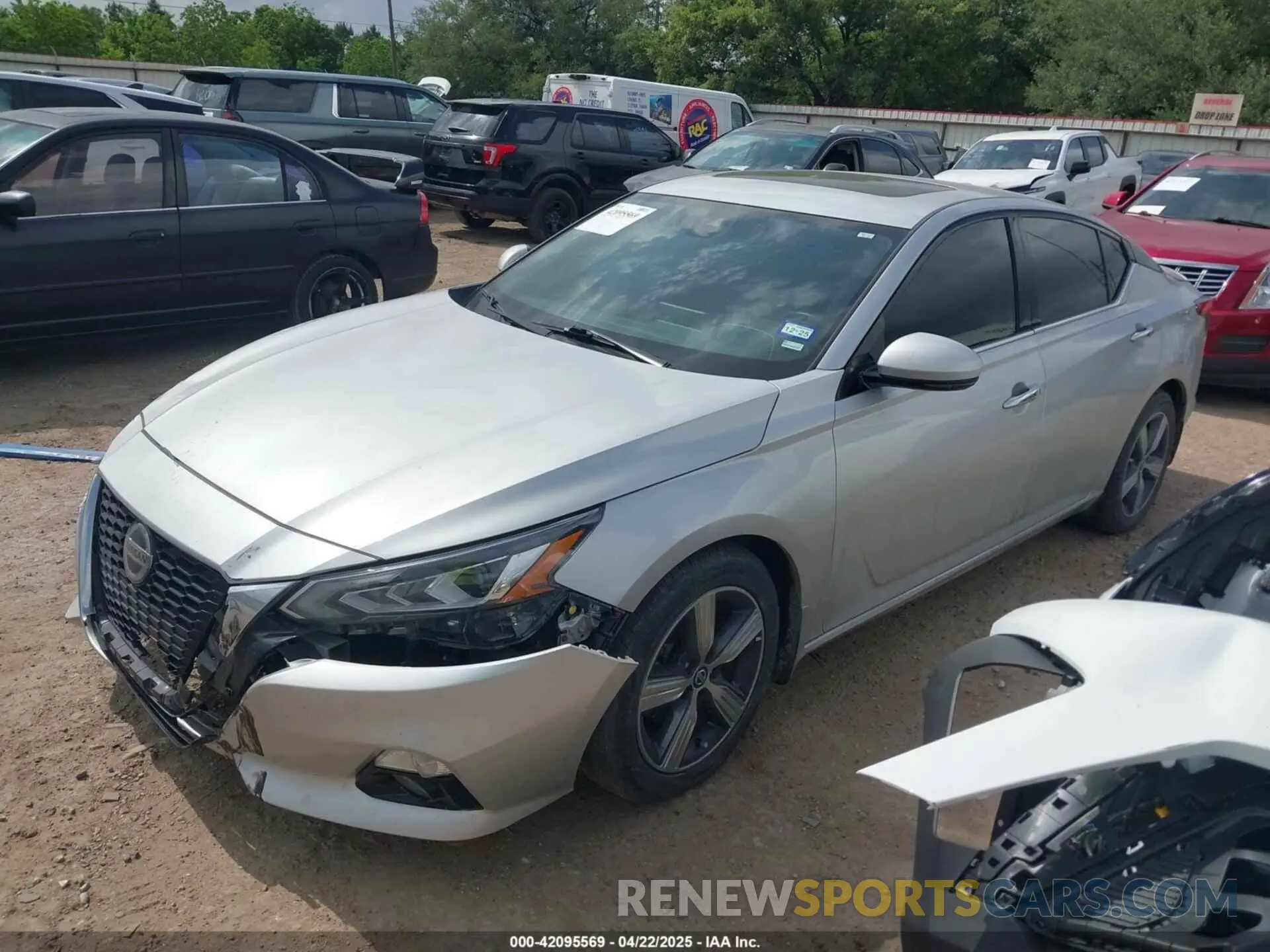 2 Photograph of a damaged car 1N4BL4EVXNN414981 NISSAN ALTIMA 2022