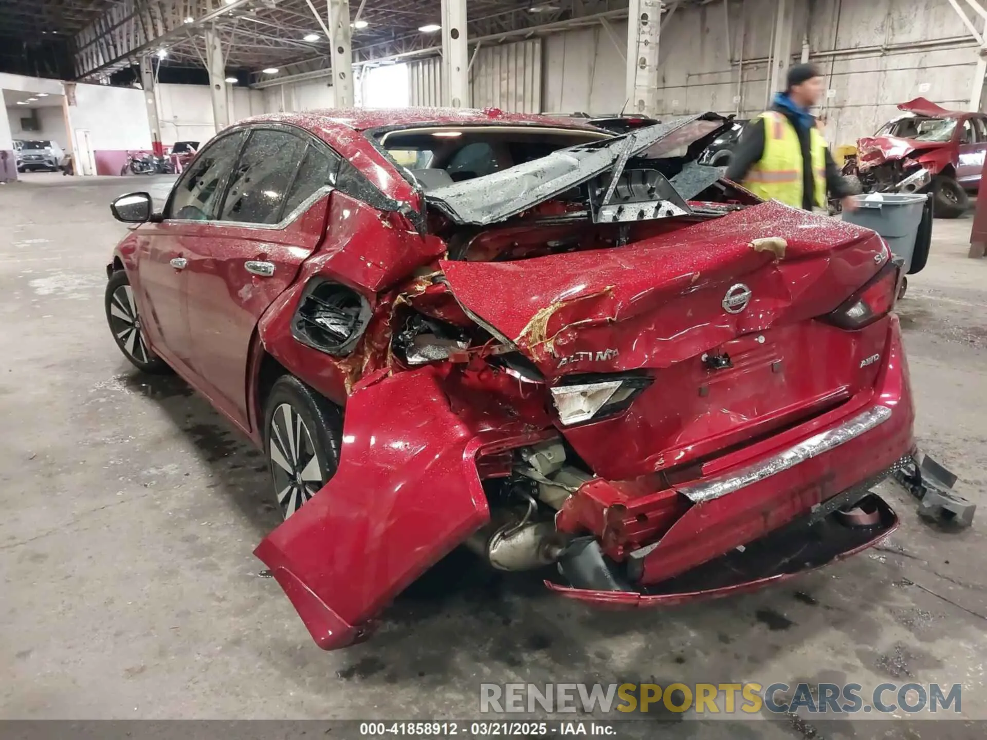 3 Photograph of a damaged car 1N4BL4EW8NN392360 NISSAN ALTIMA 2022
