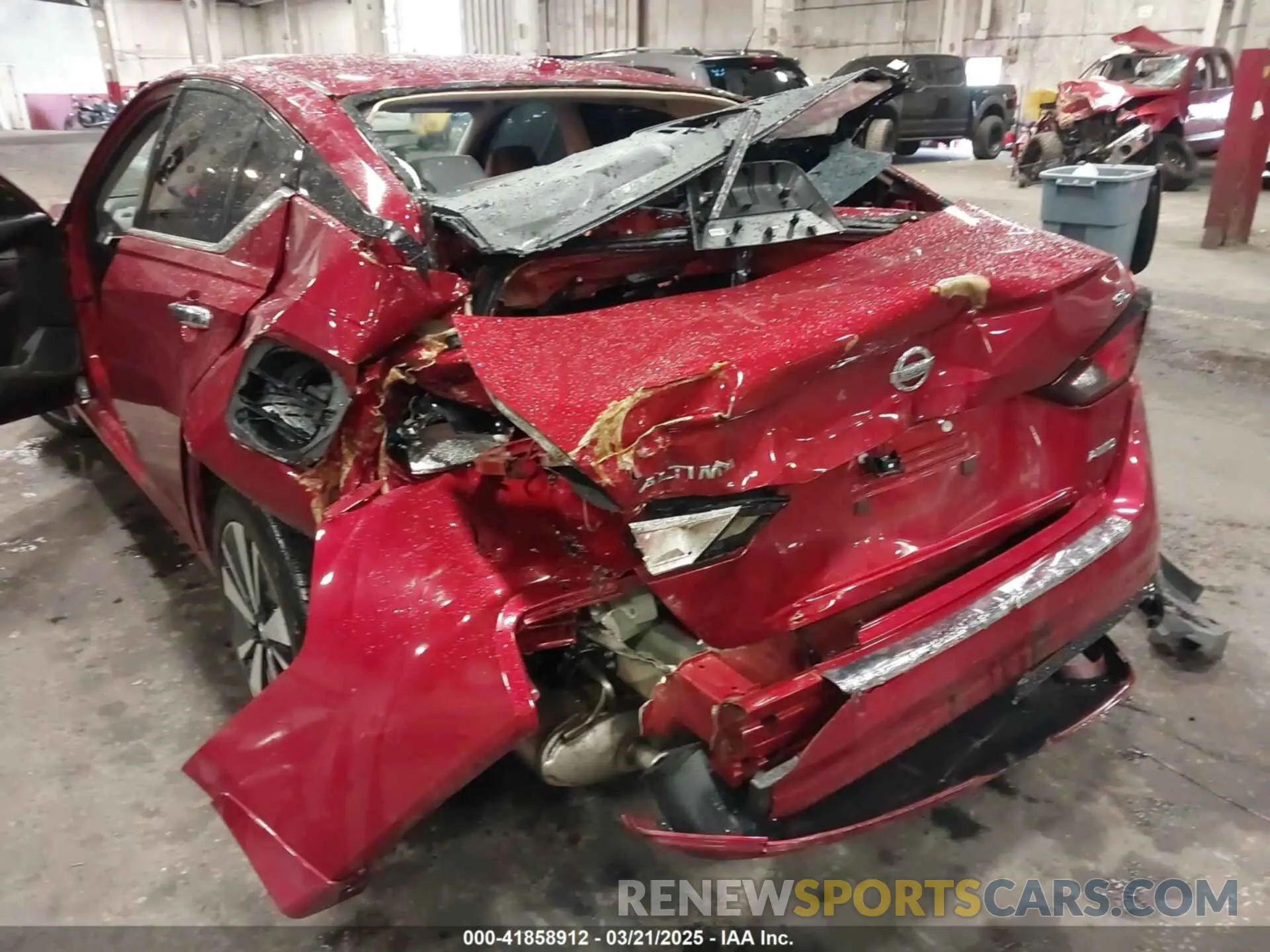 6 Photograph of a damaged car 1N4BL4EW8NN392360 NISSAN ALTIMA 2022