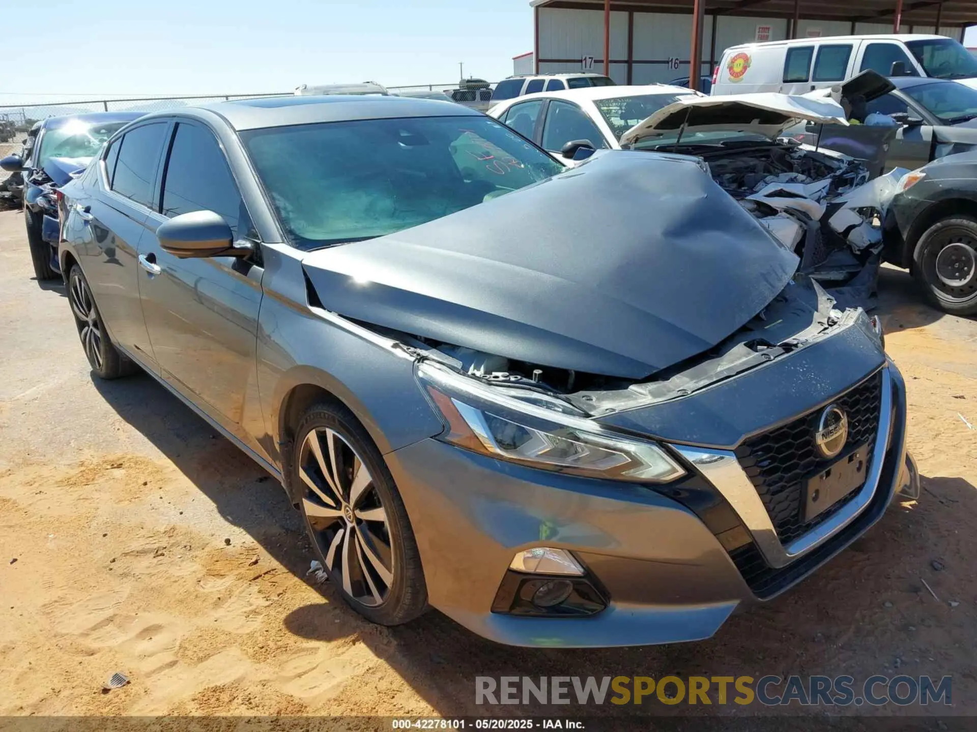 1 Photograph of a damaged car 1N4BL4FW8NN309623 NISSAN ALTIMA 2022